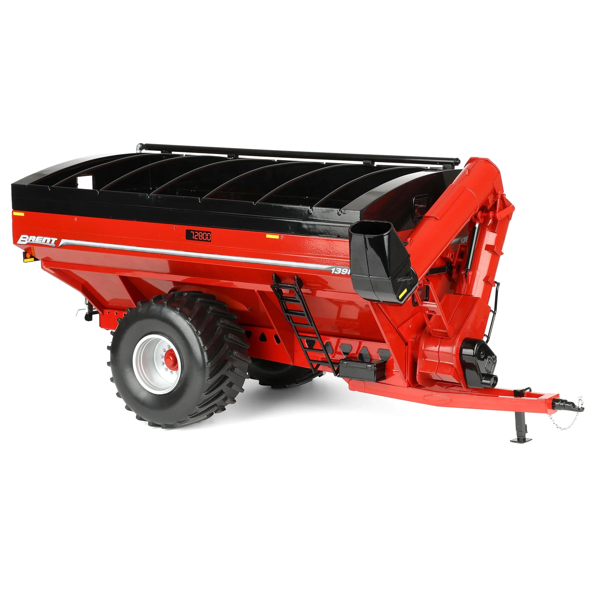 1/16 Brent 1398 Grain Cart with Flotation Tires by SpecCast, Red - Image 2