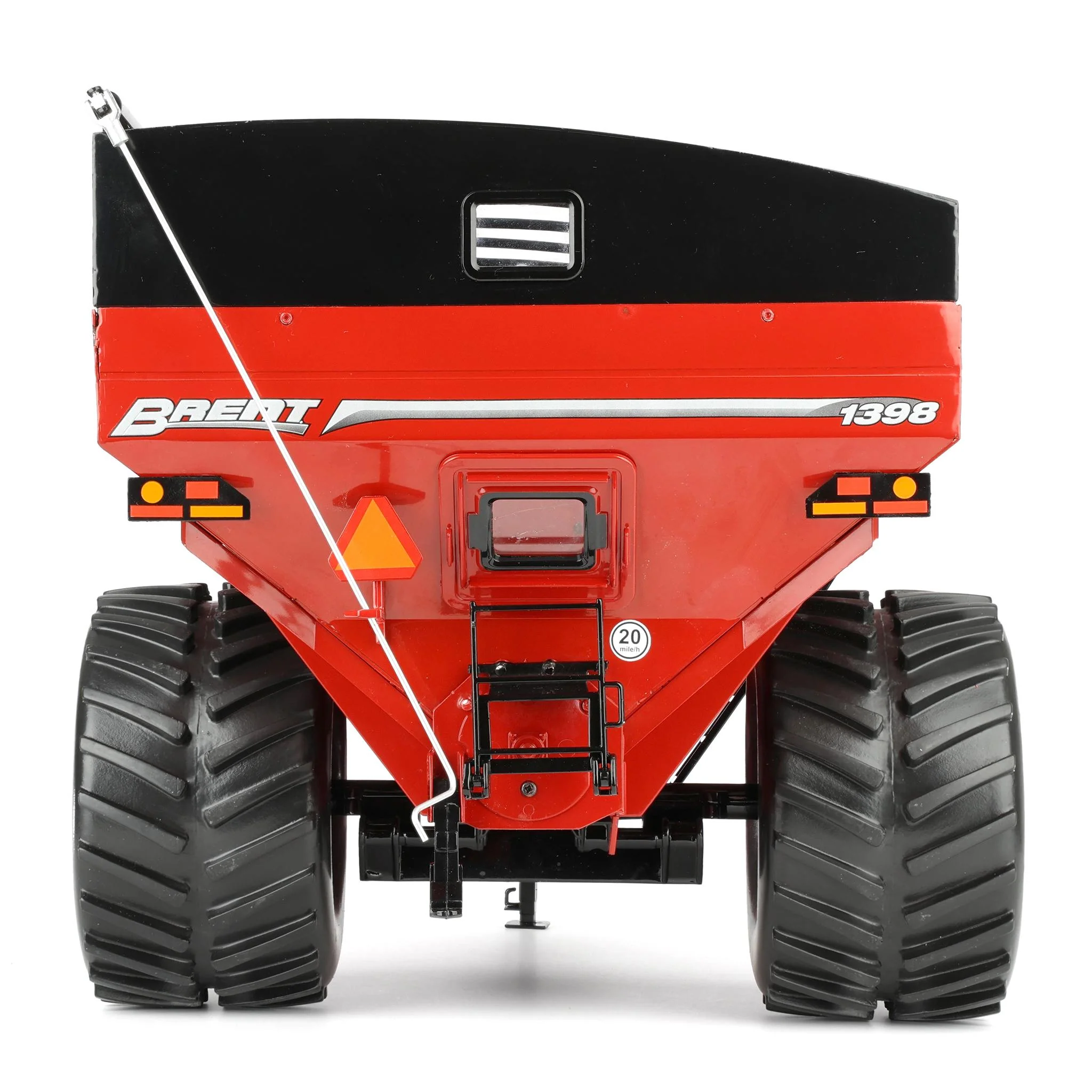 1/16 Brent 1398 Grain Cart with Flotation Tires by SpecCast, Red - Image 8