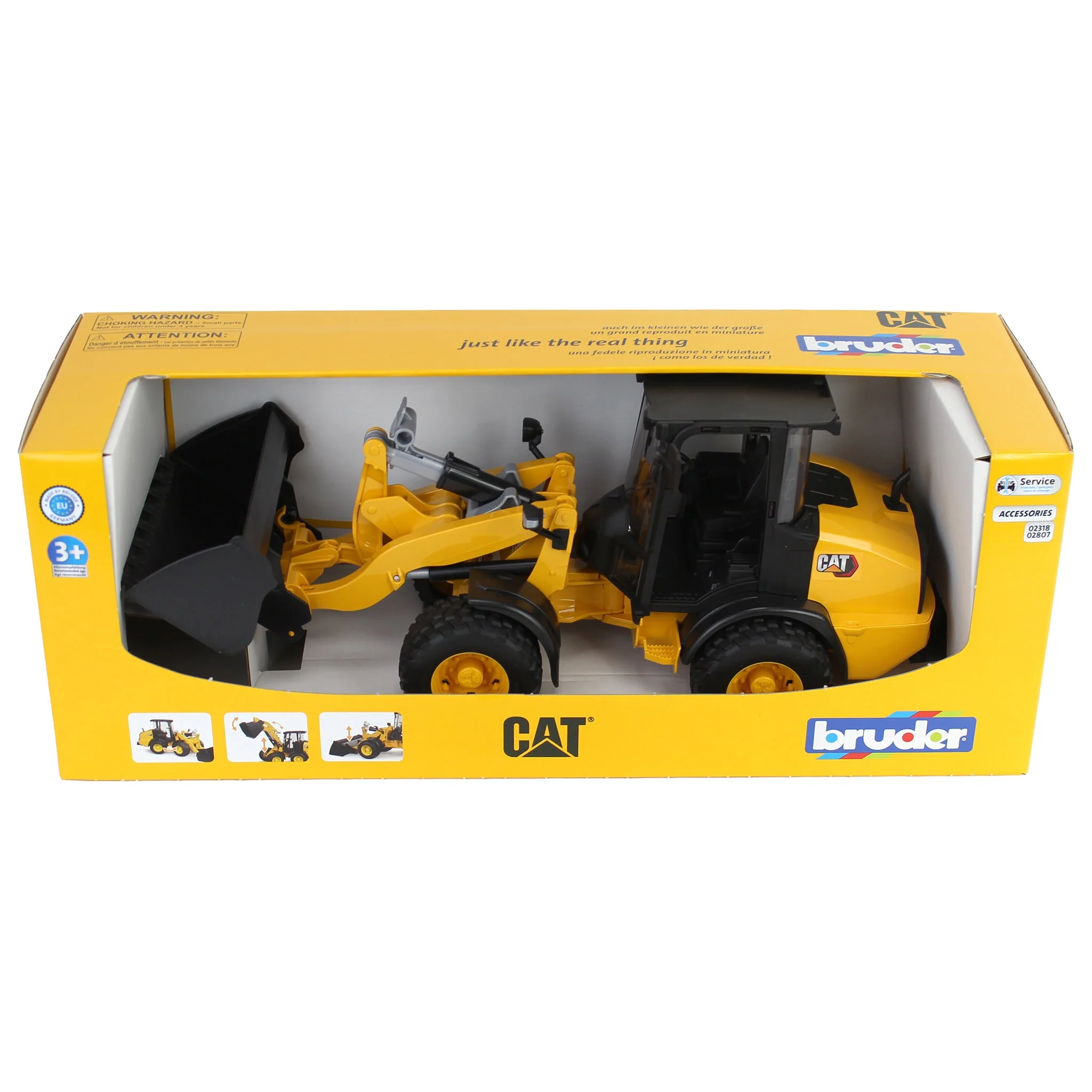 1/16 CAT Wheel Loader by Bruder - Image 6