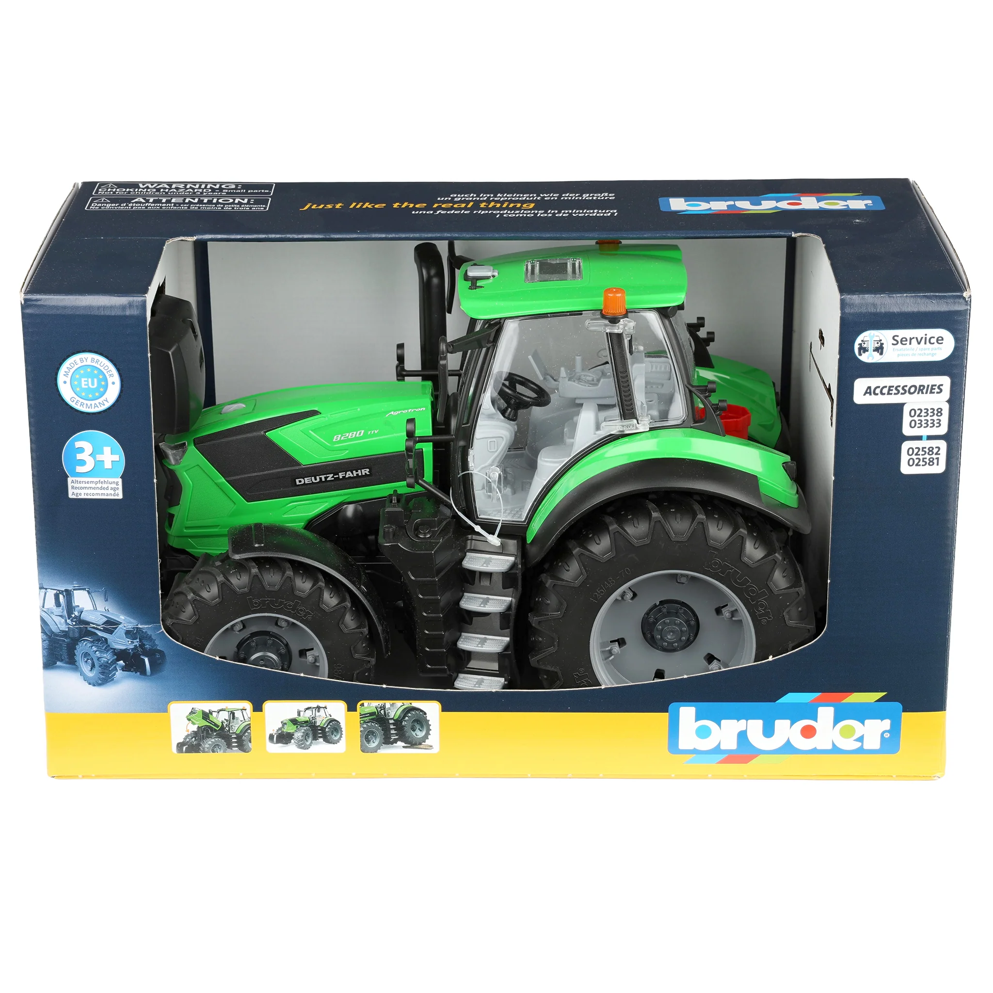 1/16 Deutz-Fahr 8280 TTV Tractor by Bruder - Image 9