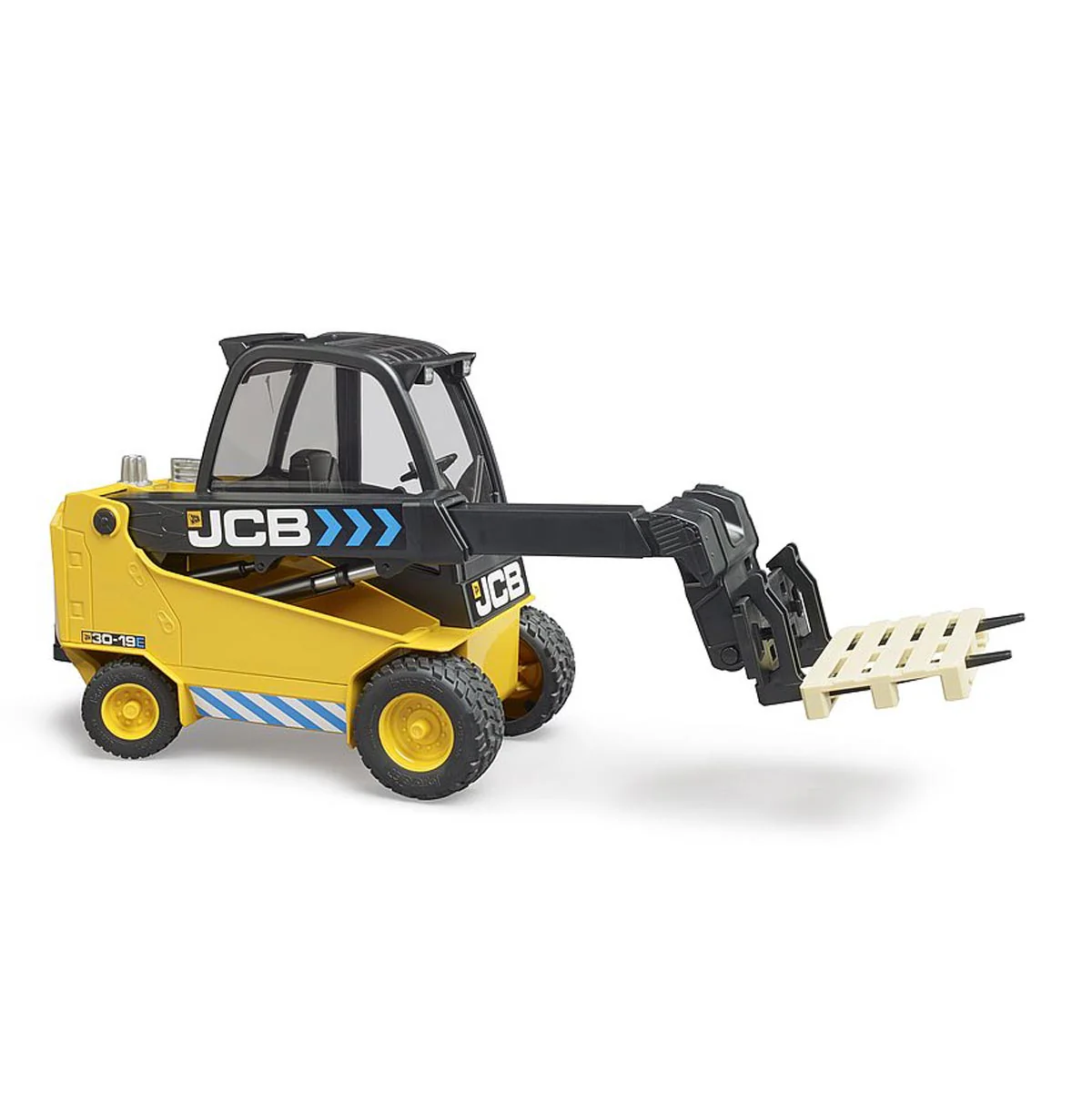 1/16 Bruder JCB Teletruk Forklift with Pallet - Image 2