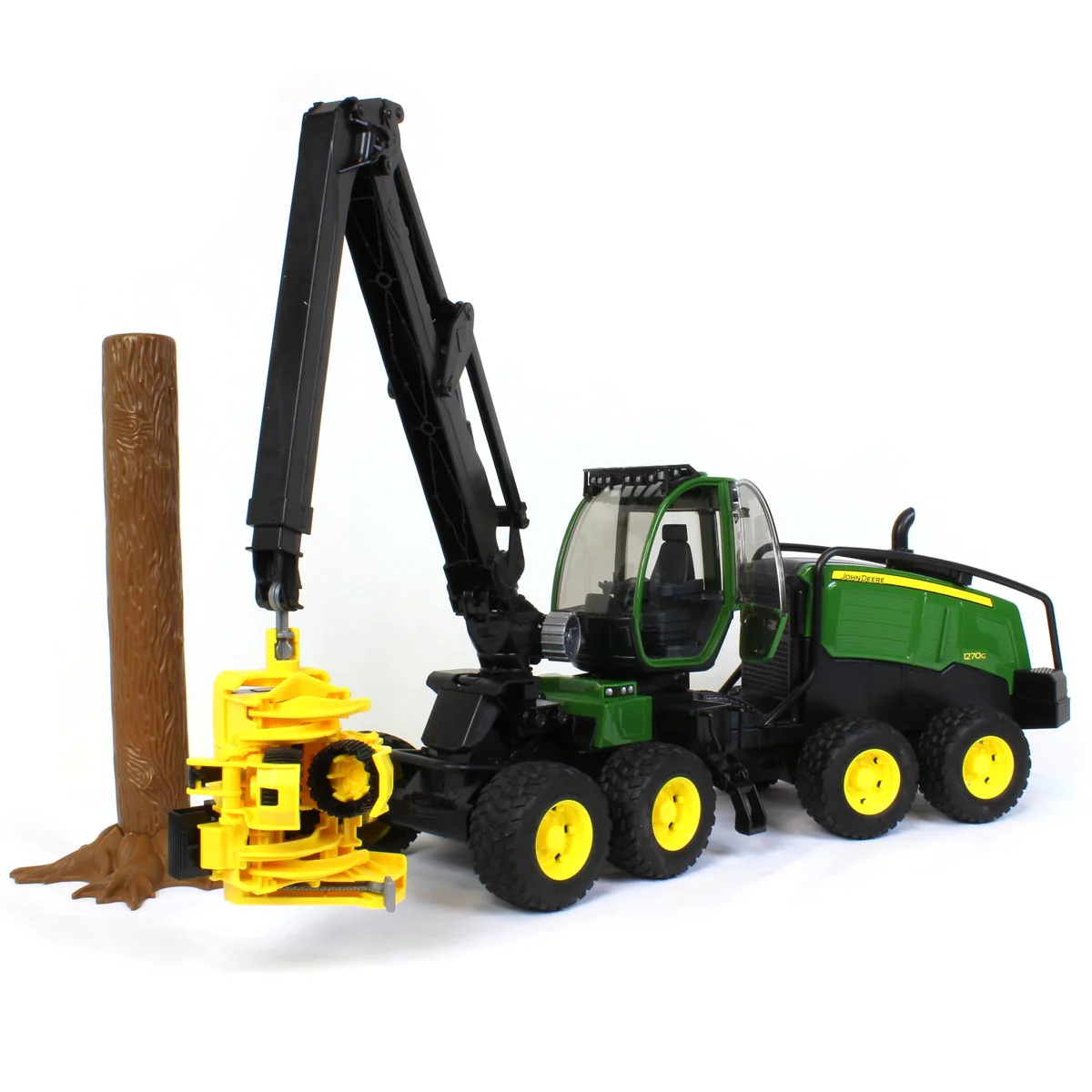 1/16 Bruder John Deere 1270G Tree Harvester with Trunk - Image 6