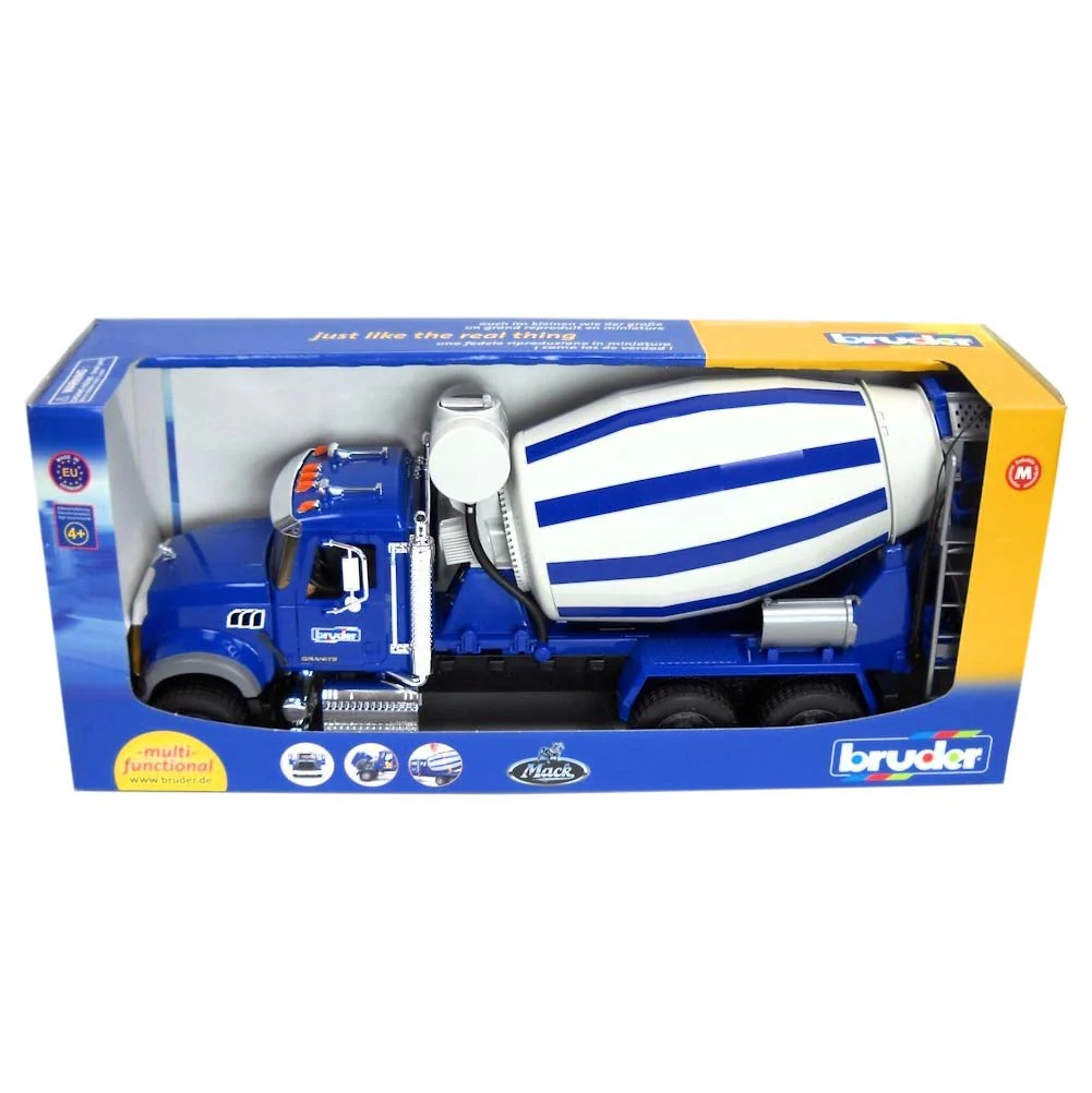 1/16 MACK Granite Cement Mixer by Bruder - Image 5