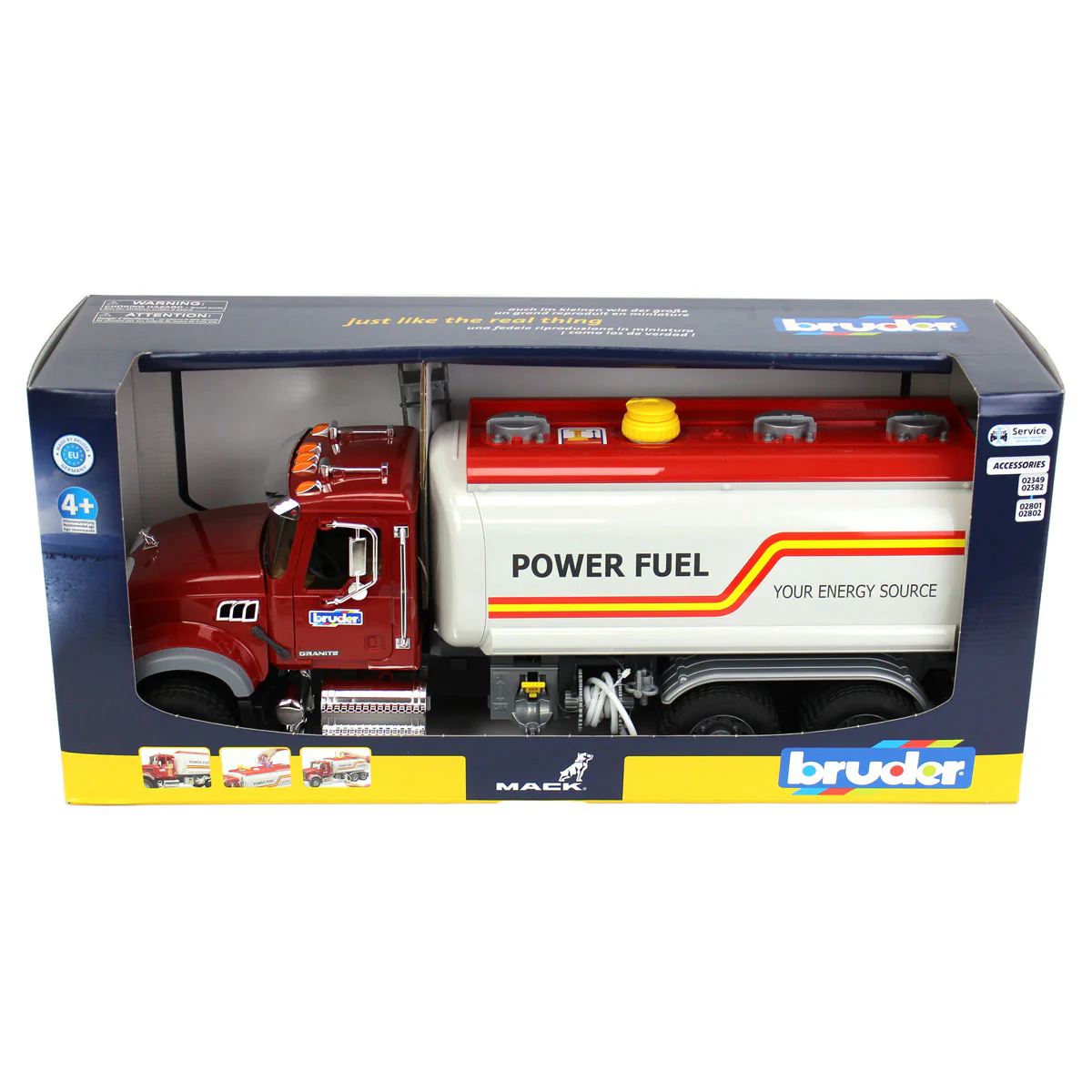 1/16 MACK Granite Fuel Tanker by Bruder - Image 5