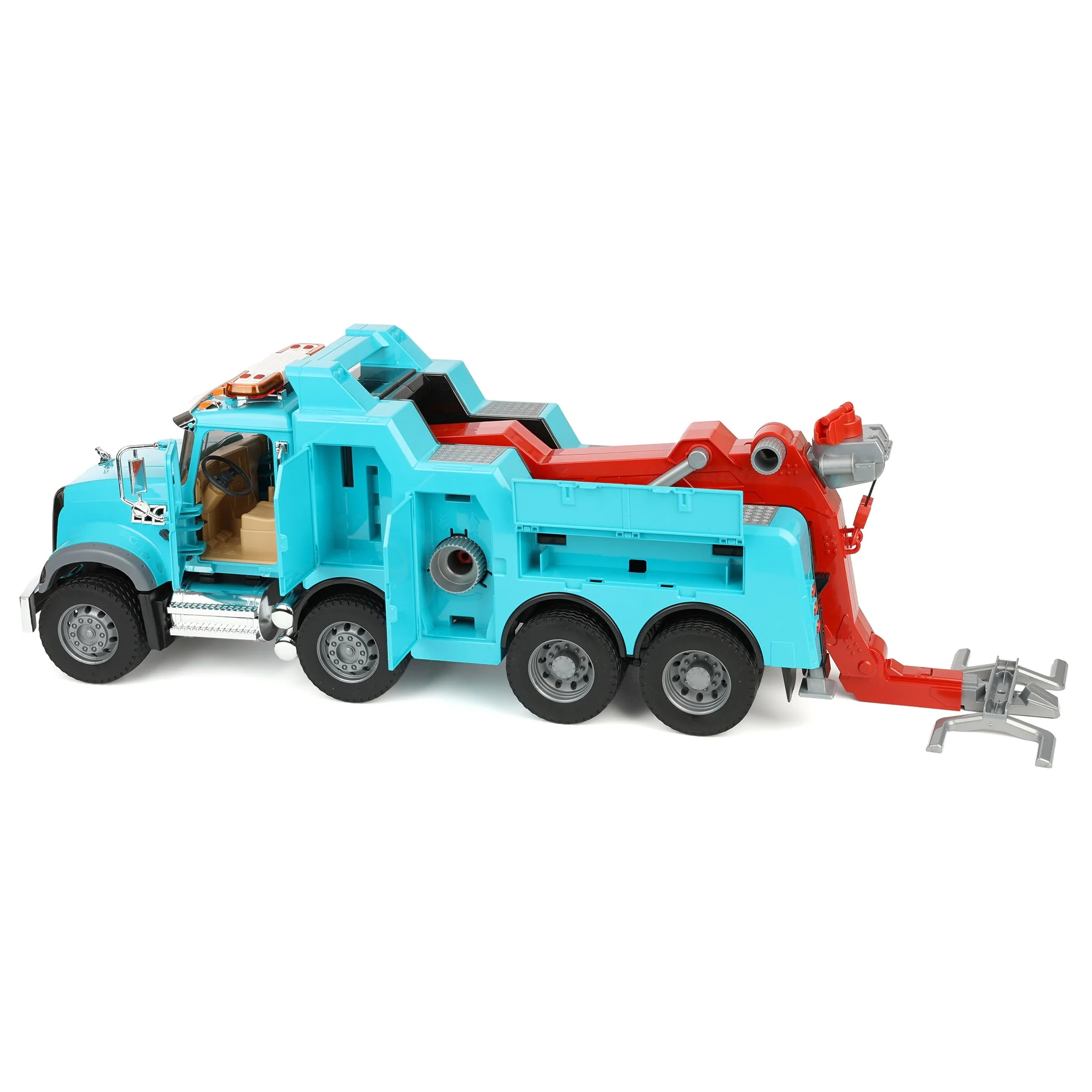 1/16 Bruder Mack Granite Recovery & Towing Truck with Lights & Sounds Module - Image 5
