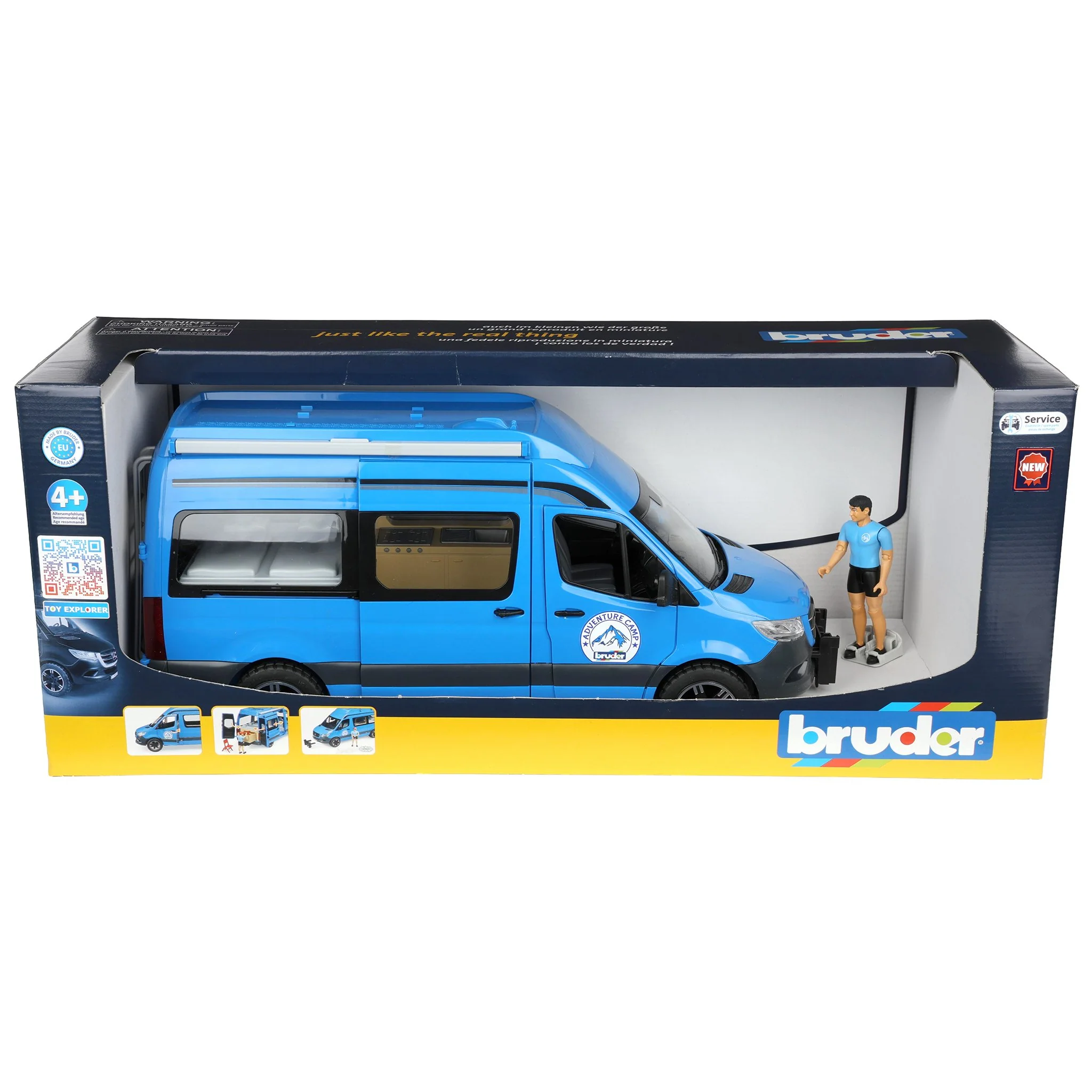 1/16 Bruder MB Sprinter Camper with Driver - Image 6