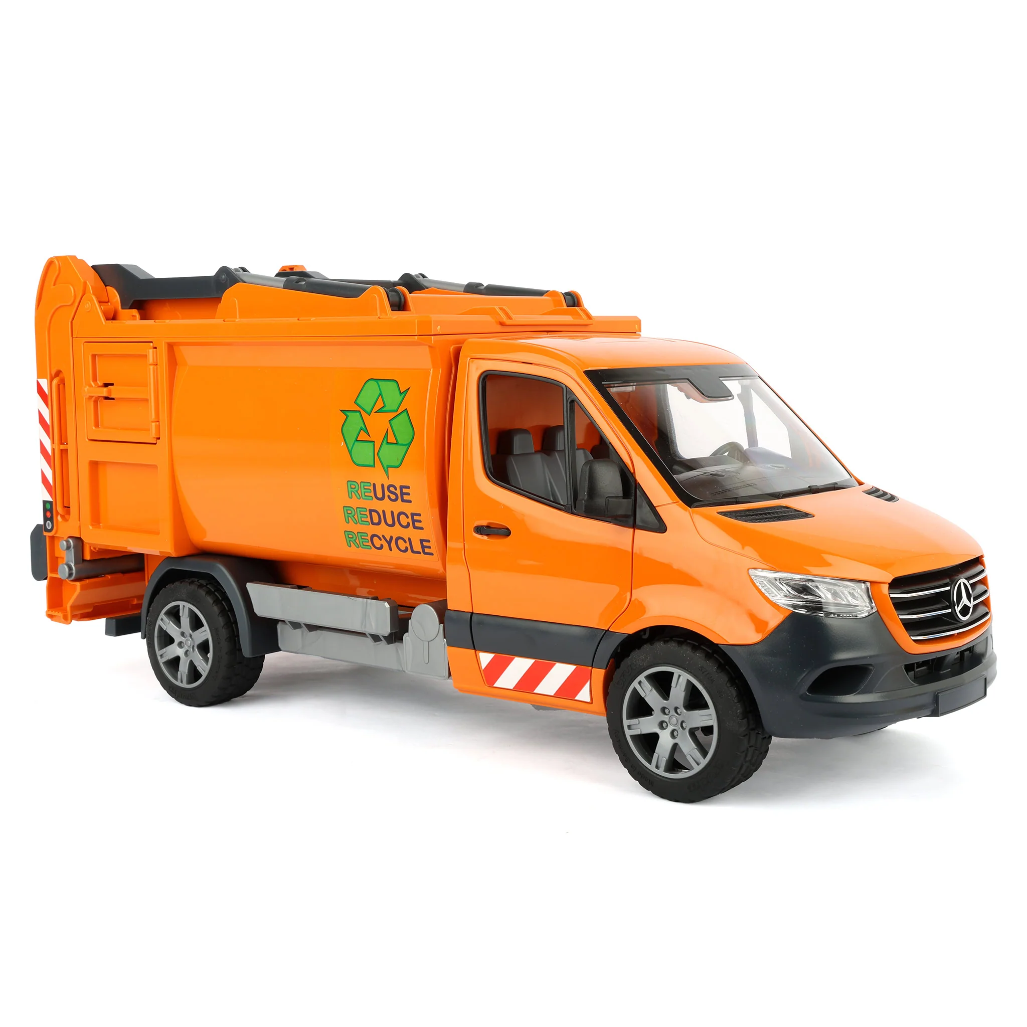 1/16 Bruder Mercedes-Benz Sprinter Municipal Garbage Vehicle - Image 2