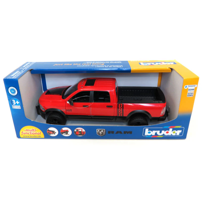 1/16 Bruder RAM 2500 Power Wagon Pickup Truck - Image 8