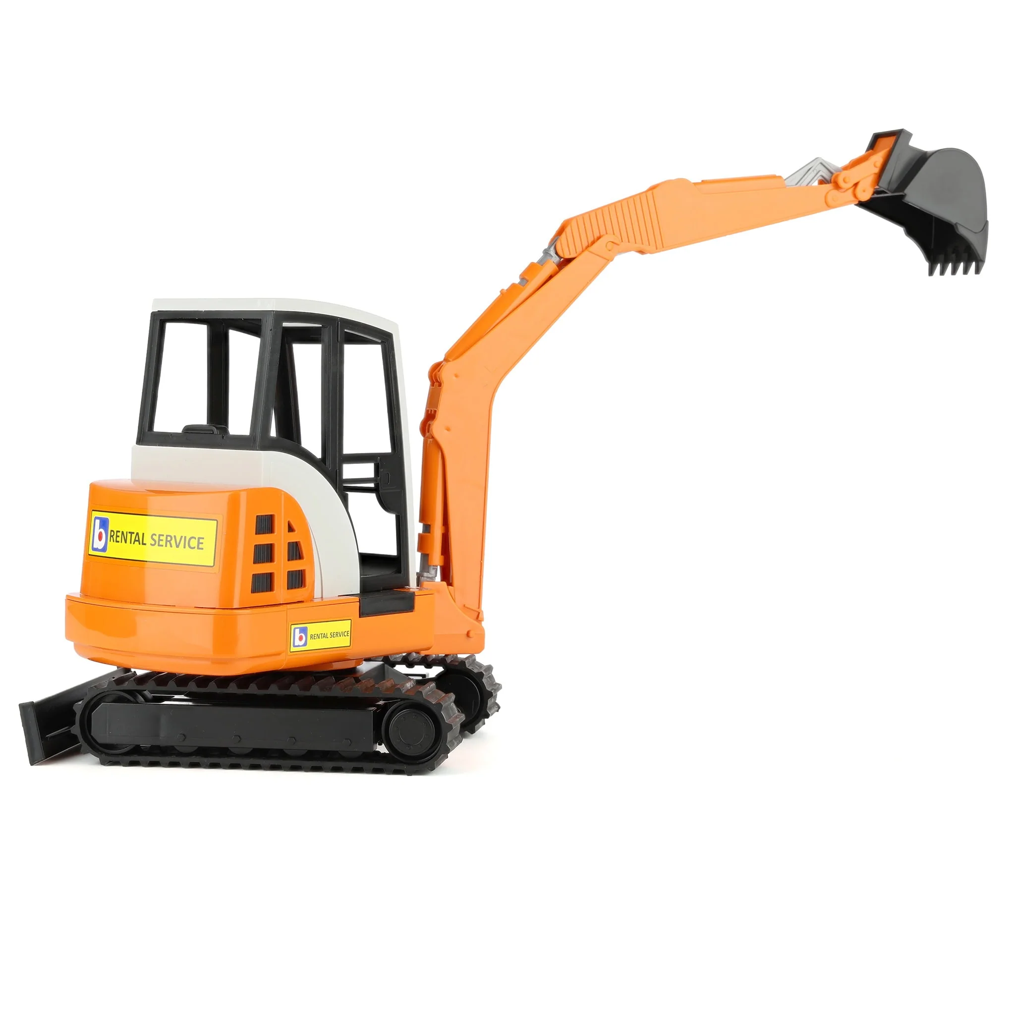 1/16 Bruder RAM Rental Truck with Trailer & Mini Excavator - Image 7