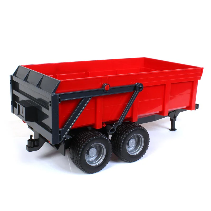 1/16 Bruder Red Tipping Trailer - Image 2
