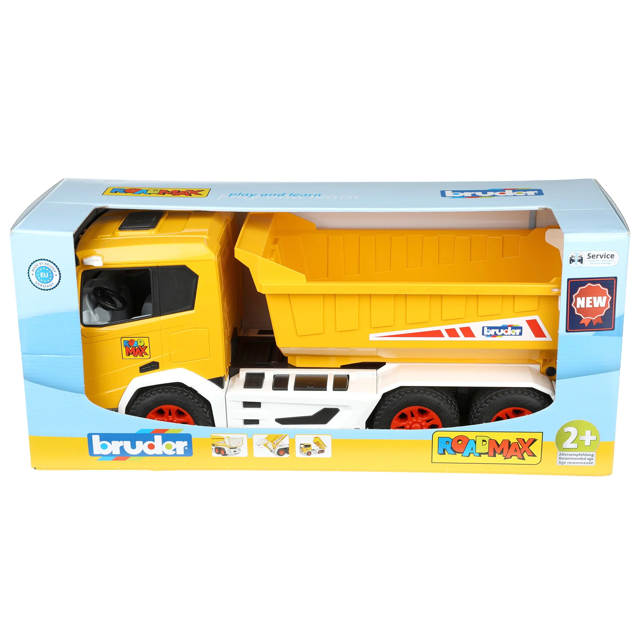 1/16 Bruder Roadmax Dump Truck - Image 6