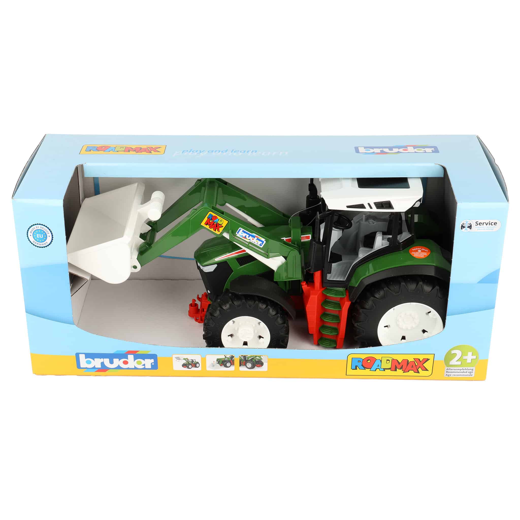 1/16 Bruder Roadmax Tractor with Front Loader - Image 7