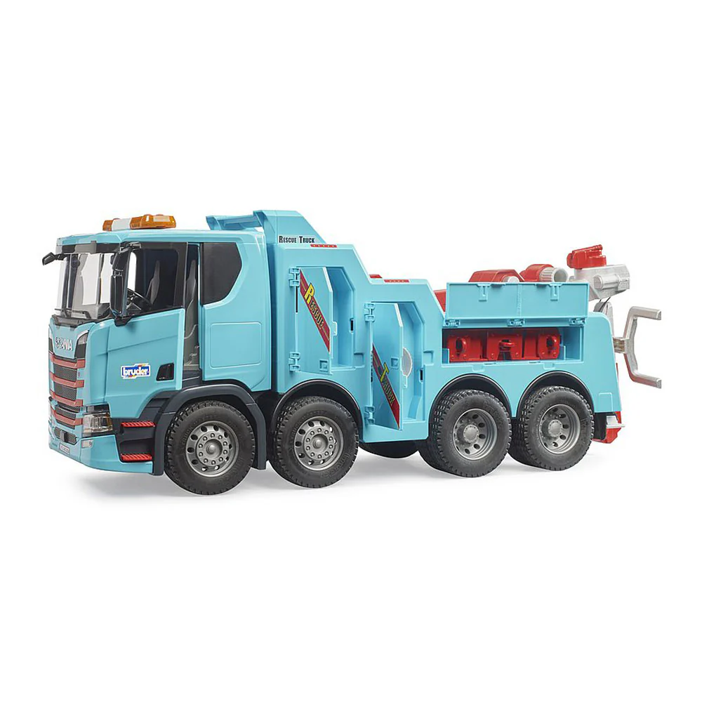 1/16 Bruder Scania Super 560R Recovery & Towing Truck with Lights & Sounds Module - Image 2