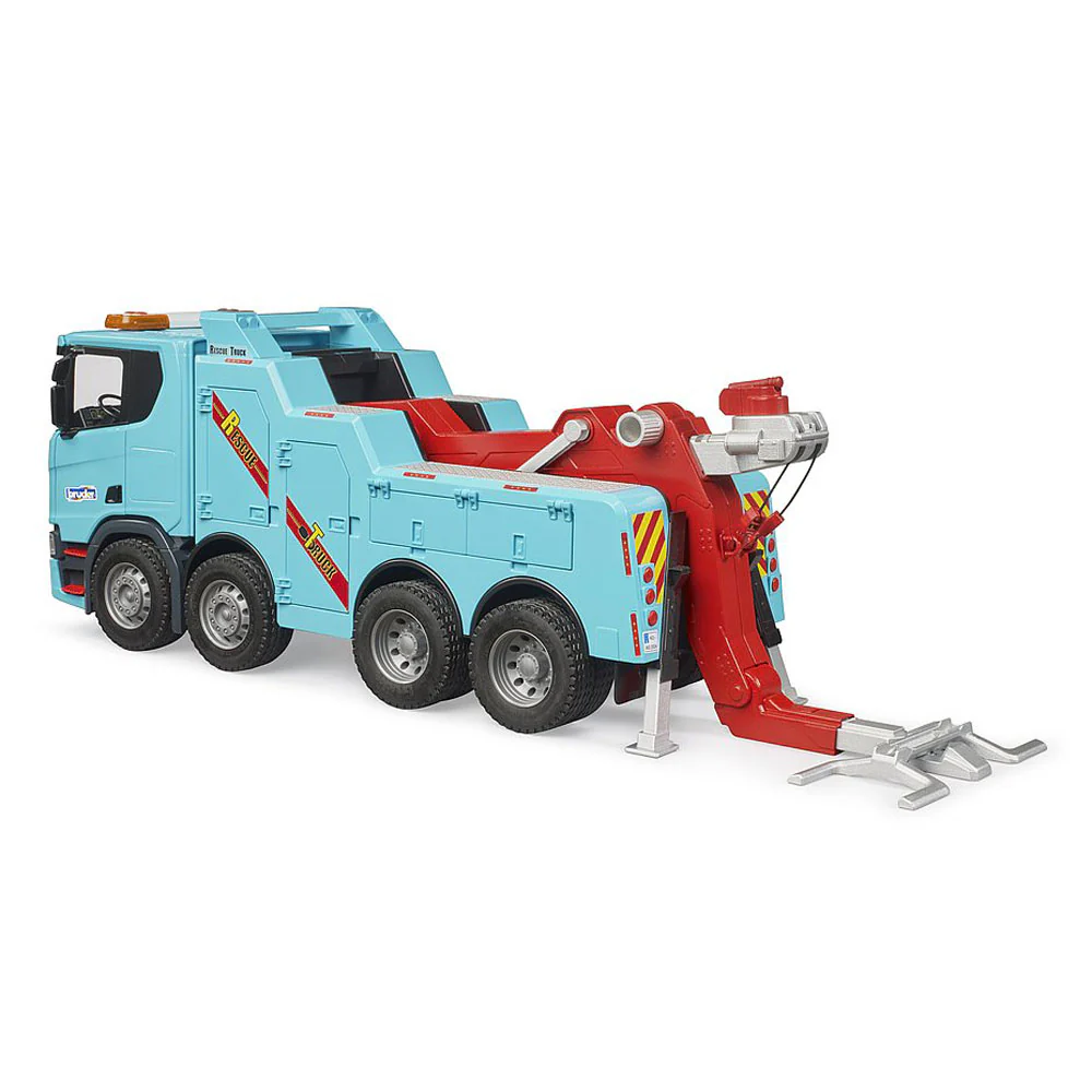 1/16 Bruder Scania Super 560R Recovery & Towing Truck with Lights & Sounds Module - Image 4