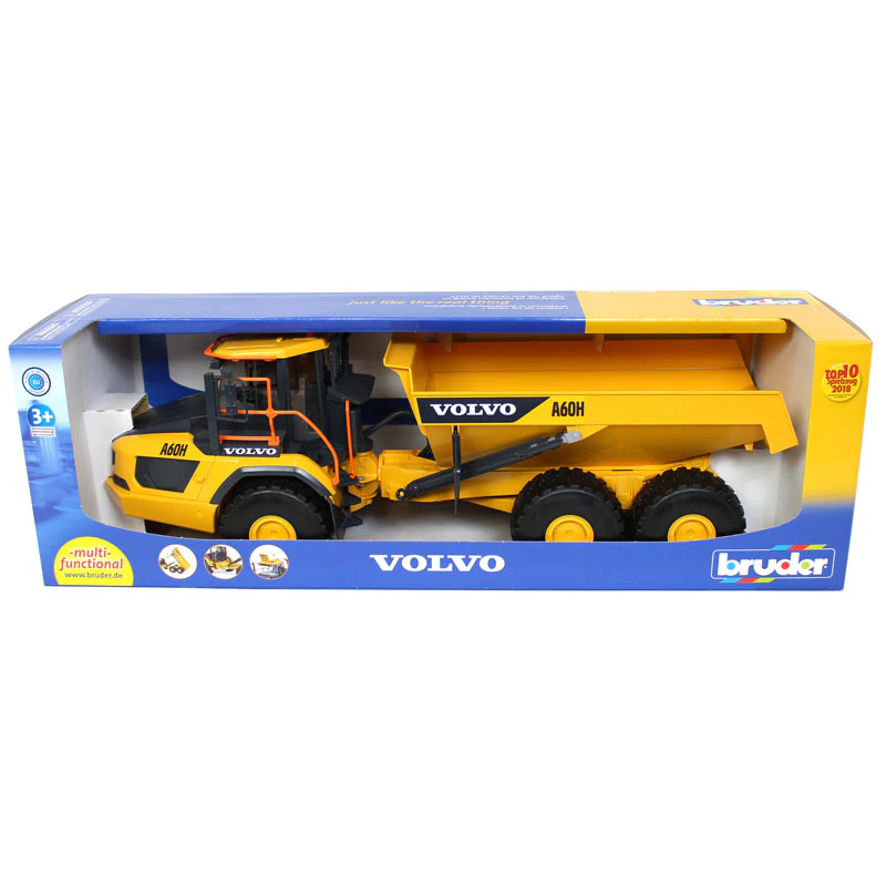 1/16 Bruder Volvo A60H Haul Truck with Hard Hat - Image 7