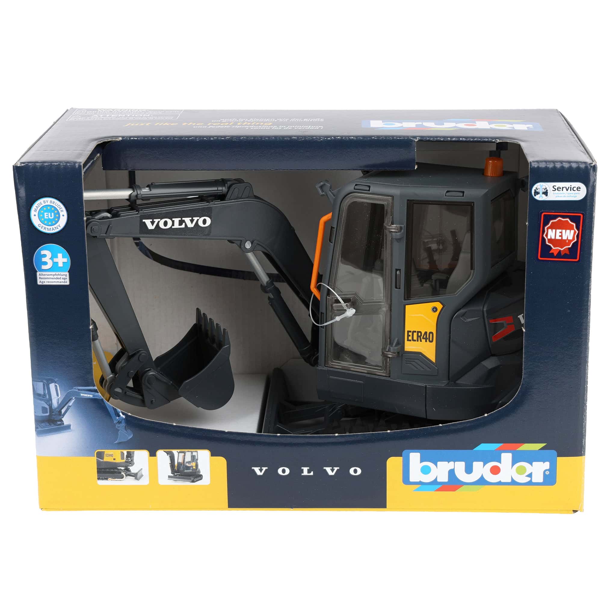 1/16 Bruder Volvo Compact Excavator - Image 9