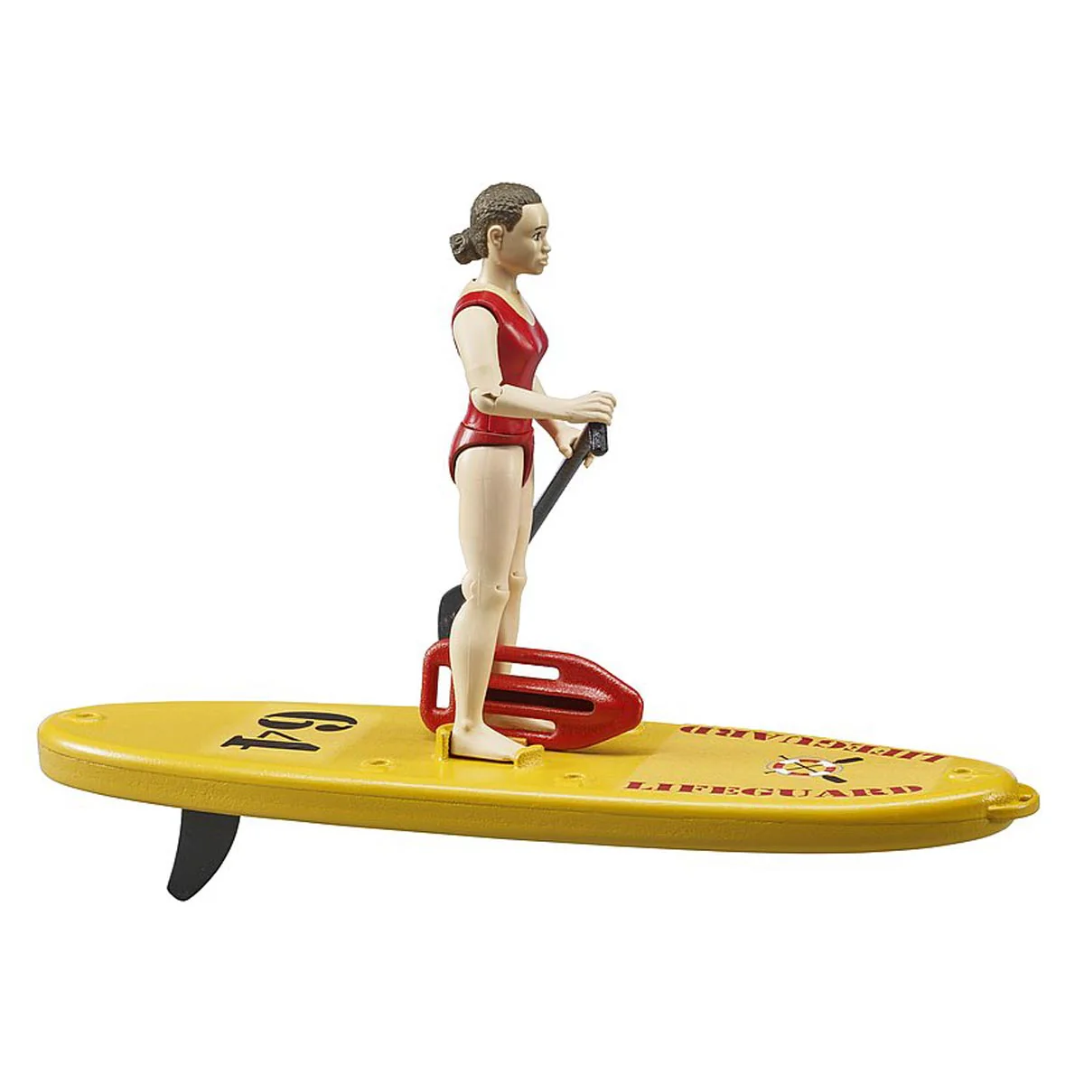 1/16 Bworld Life Guard with Stand up Paddle Board by Bruder - Image 2