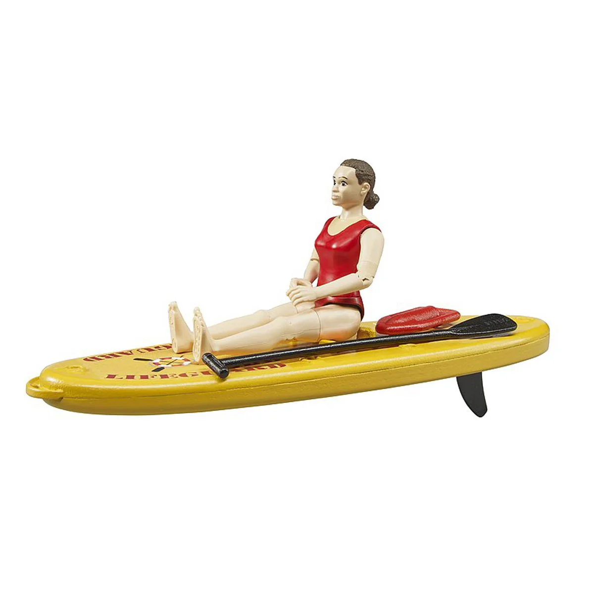 1/16 Bworld Life Guard with Stand up Paddle Board by Bruder - Image 3