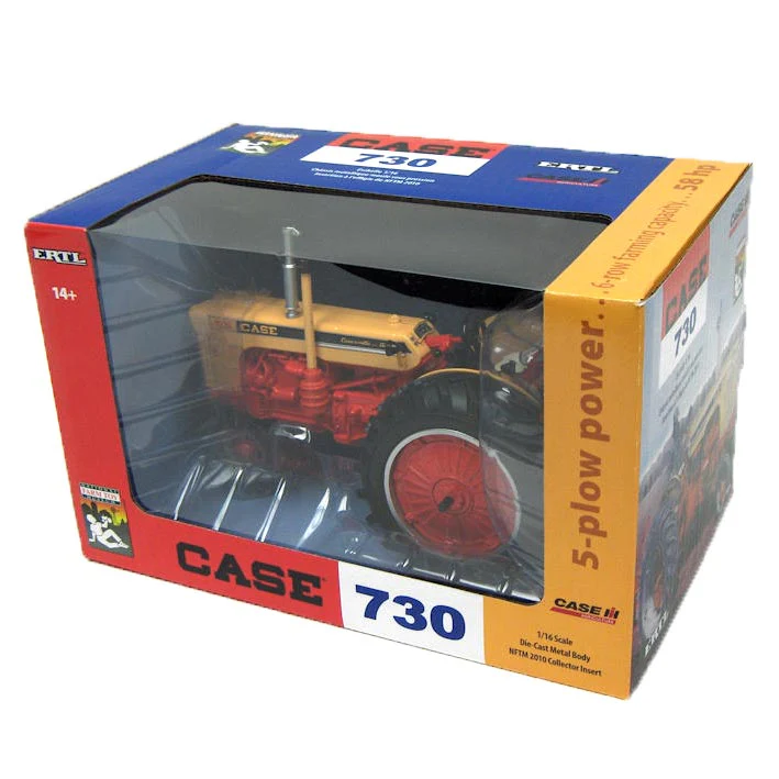 1/16 Case 730 Case-O-Matic Diesel Narrow Front Tractor, 2010 National Farm Toy Museum by ERTL