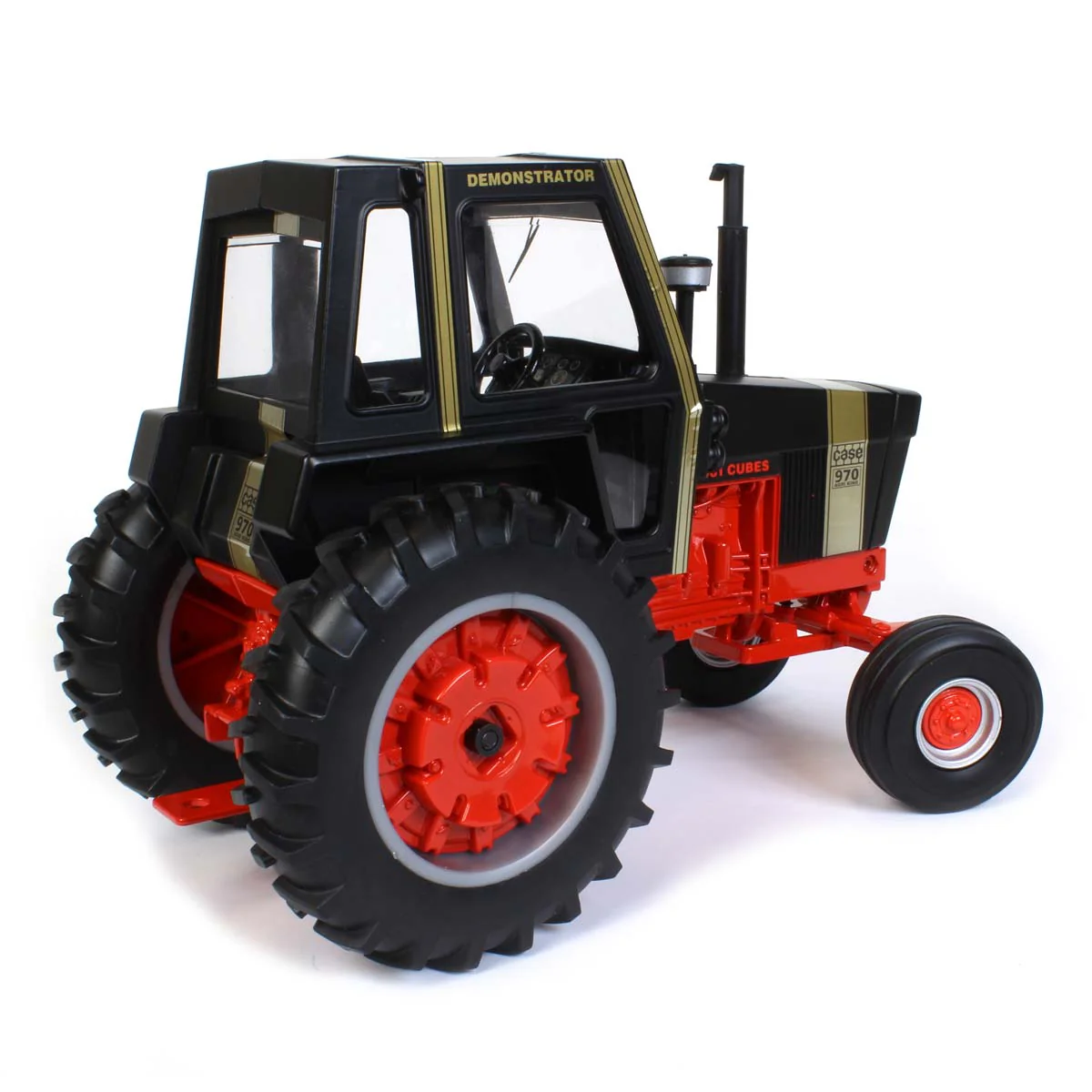 1/16 Case 970 Black Knight Tractor with Cab, ERTL Prestige Collection - Image 3