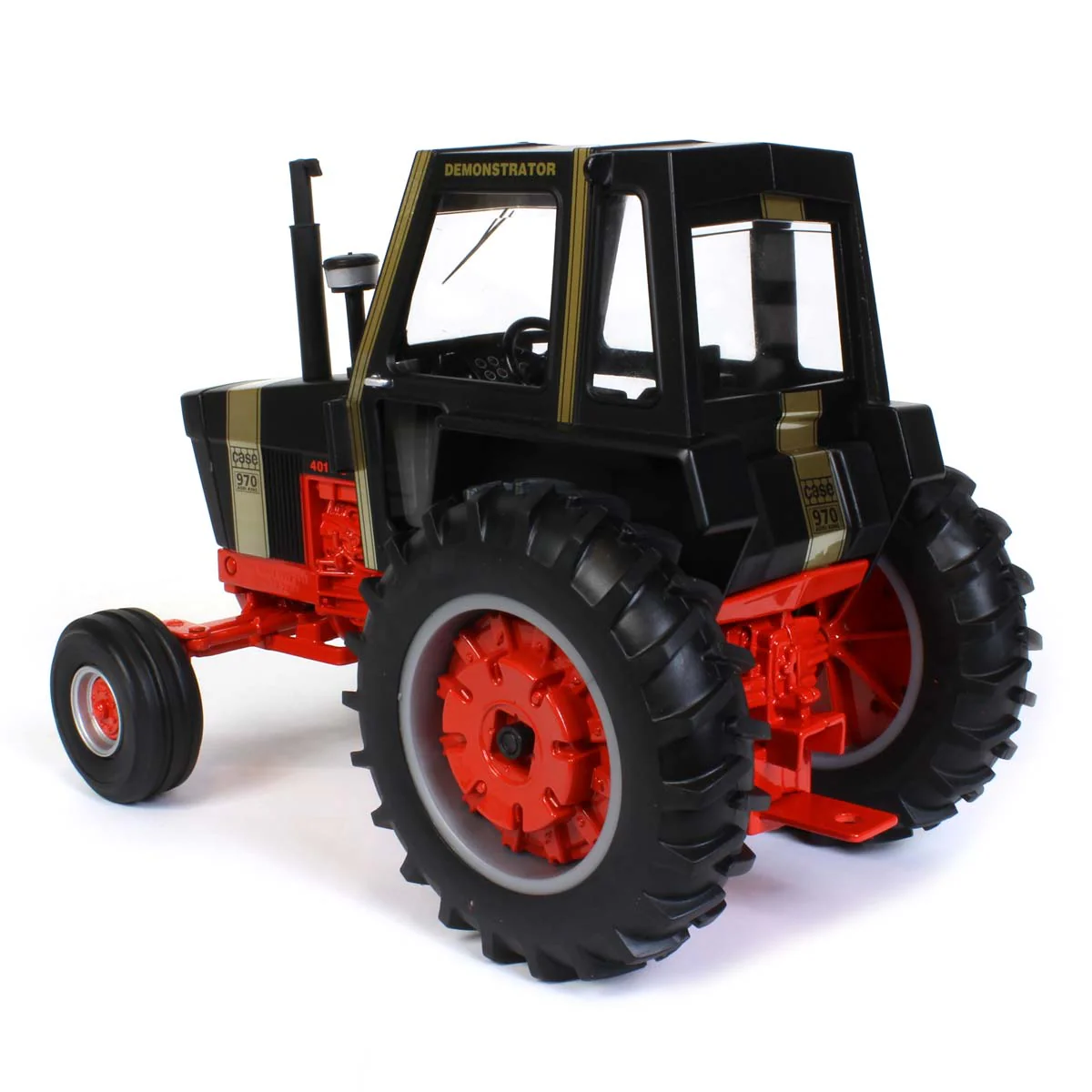 1/16 Case 970 Black Knight Tractor with Cab, ERTL Prestige Collection - Image 4