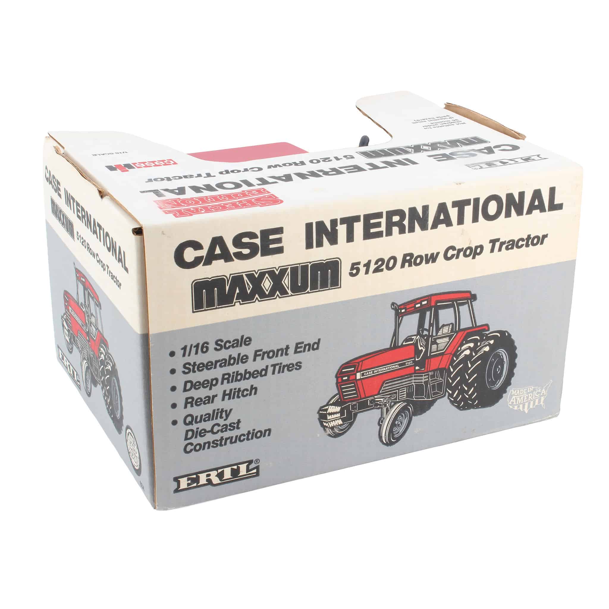 1/16 Case IH 5120 Maxxum Tractor with Duals, ERTL 1990 Special Edition - Image 2
