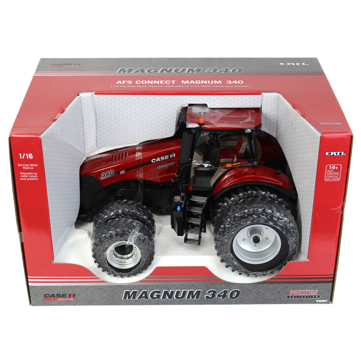1/16 Case IH AFS Connect Magnum 340 Tractor with Front & Rear Duals, ERTL Prestige Collection - Image 6
