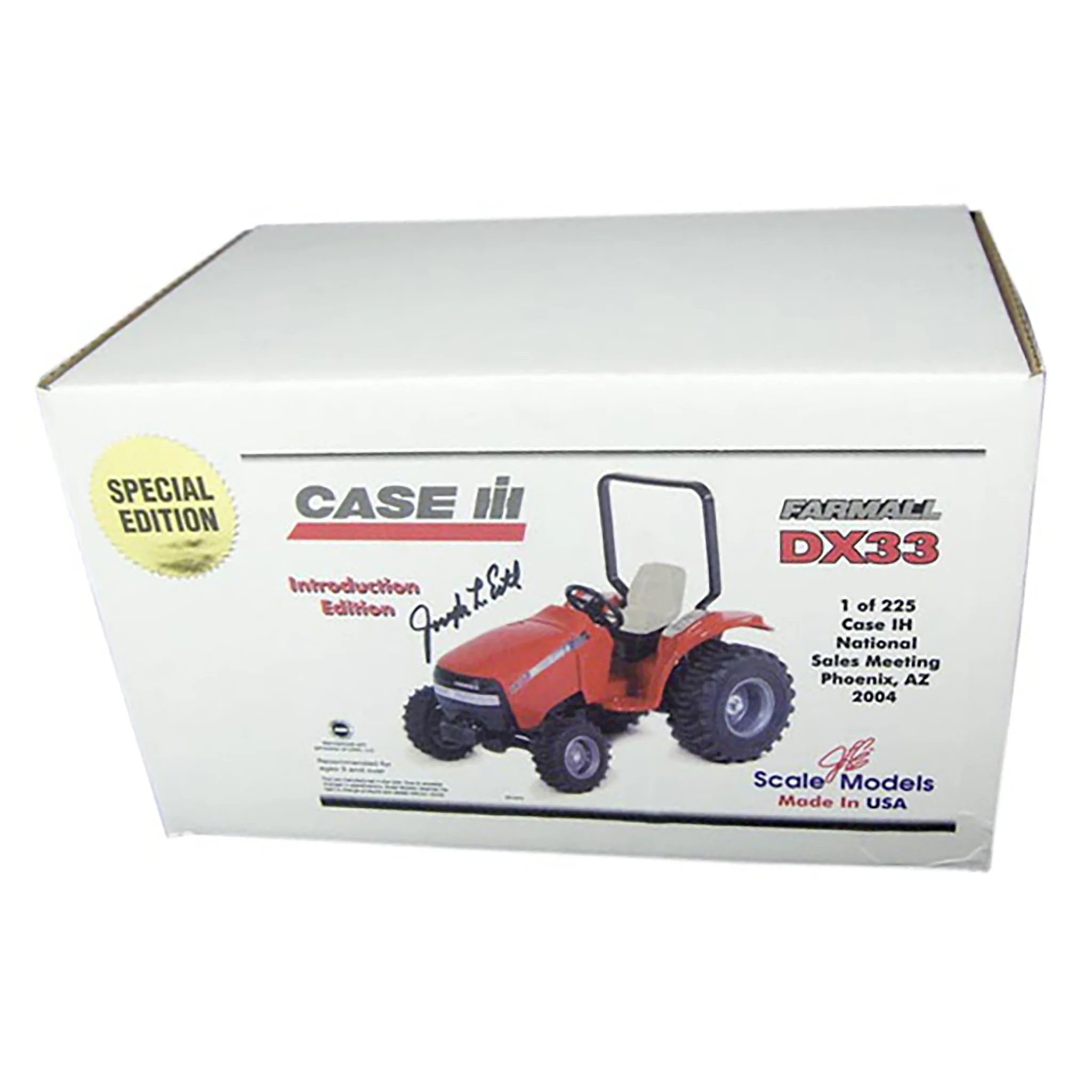 1/16 Case IH Farmall DX33, 2004 Media Launch, 1 of 100 by Scale Models - Image 2