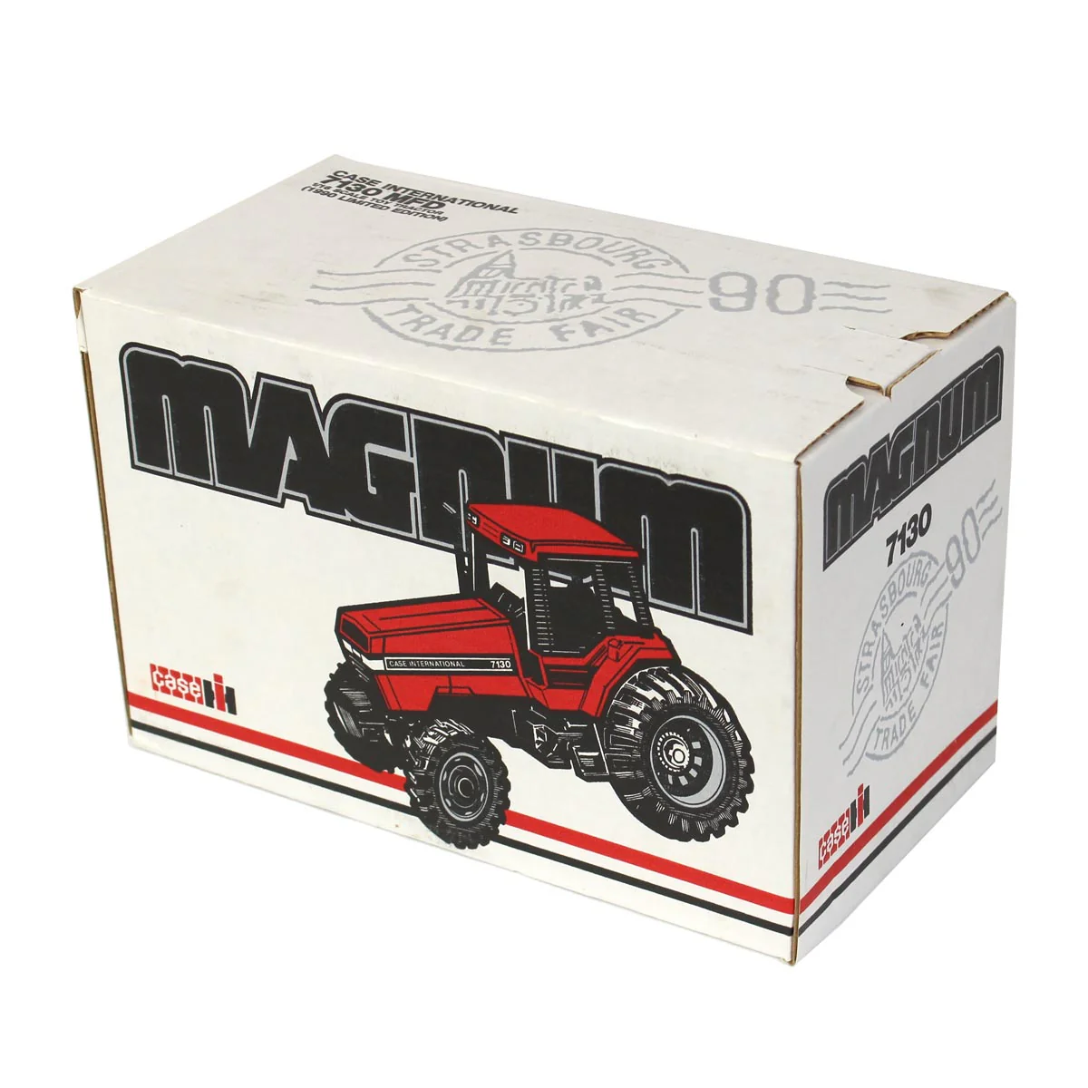 1/16 Case IH Magnum 7130 Tractor with MFD by ERTL, 1990 Strasbourg Trade Fair Edition