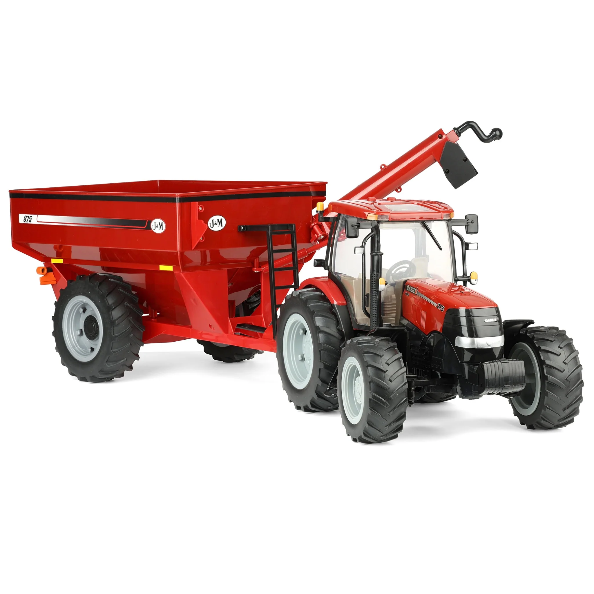 1/16 Case IH Puma 215 with J&M Grain Cart, ERTL Big Farm - Image 2