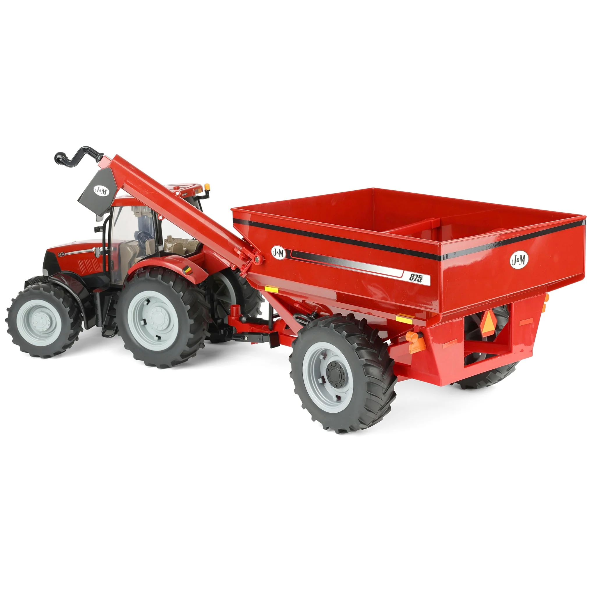 1/16 Case IH Puma 215 with J&M Grain Cart, ERTL Big Farm - Image 4