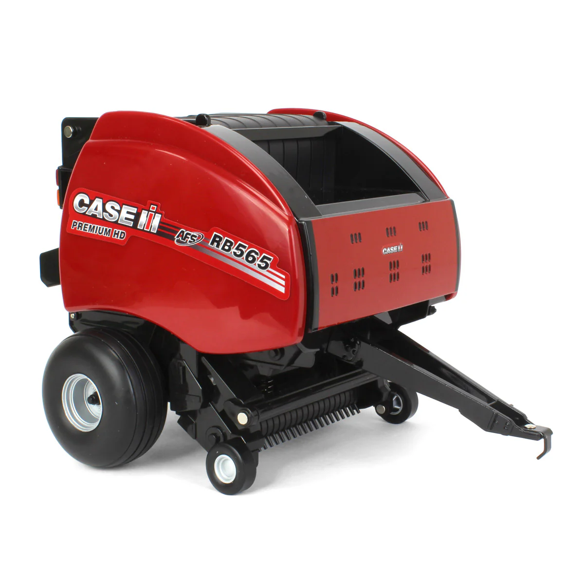 1/16 Case IH RB565 Round Baler with 2 Round Bales by ERTL - Image 2