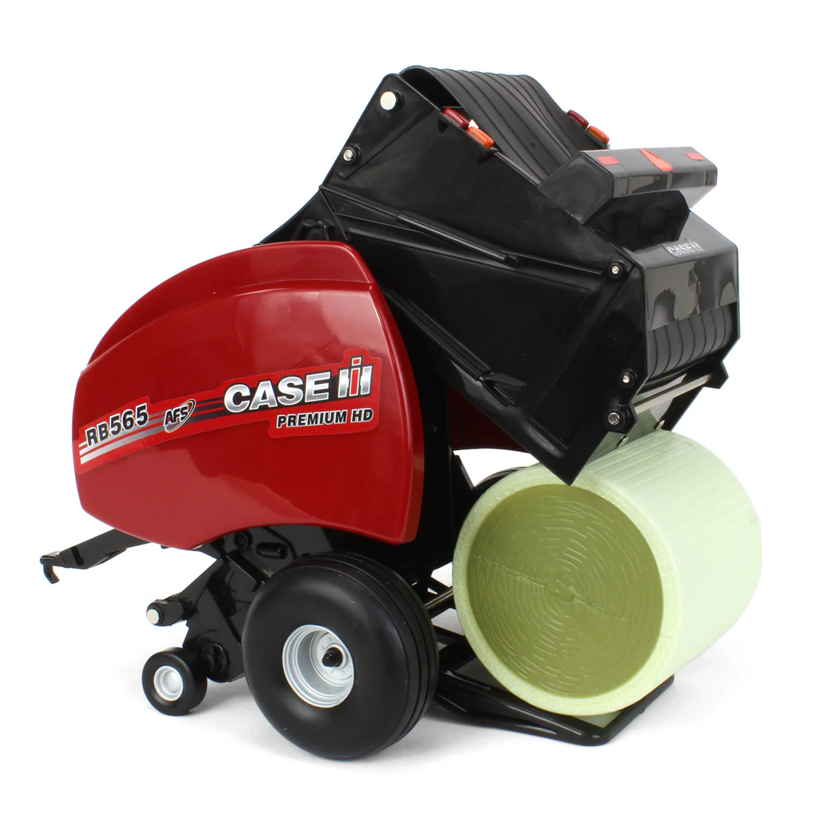 1/16 Case IH RB565 Round Baler with 2 Round Bales by ERTL - Image 5