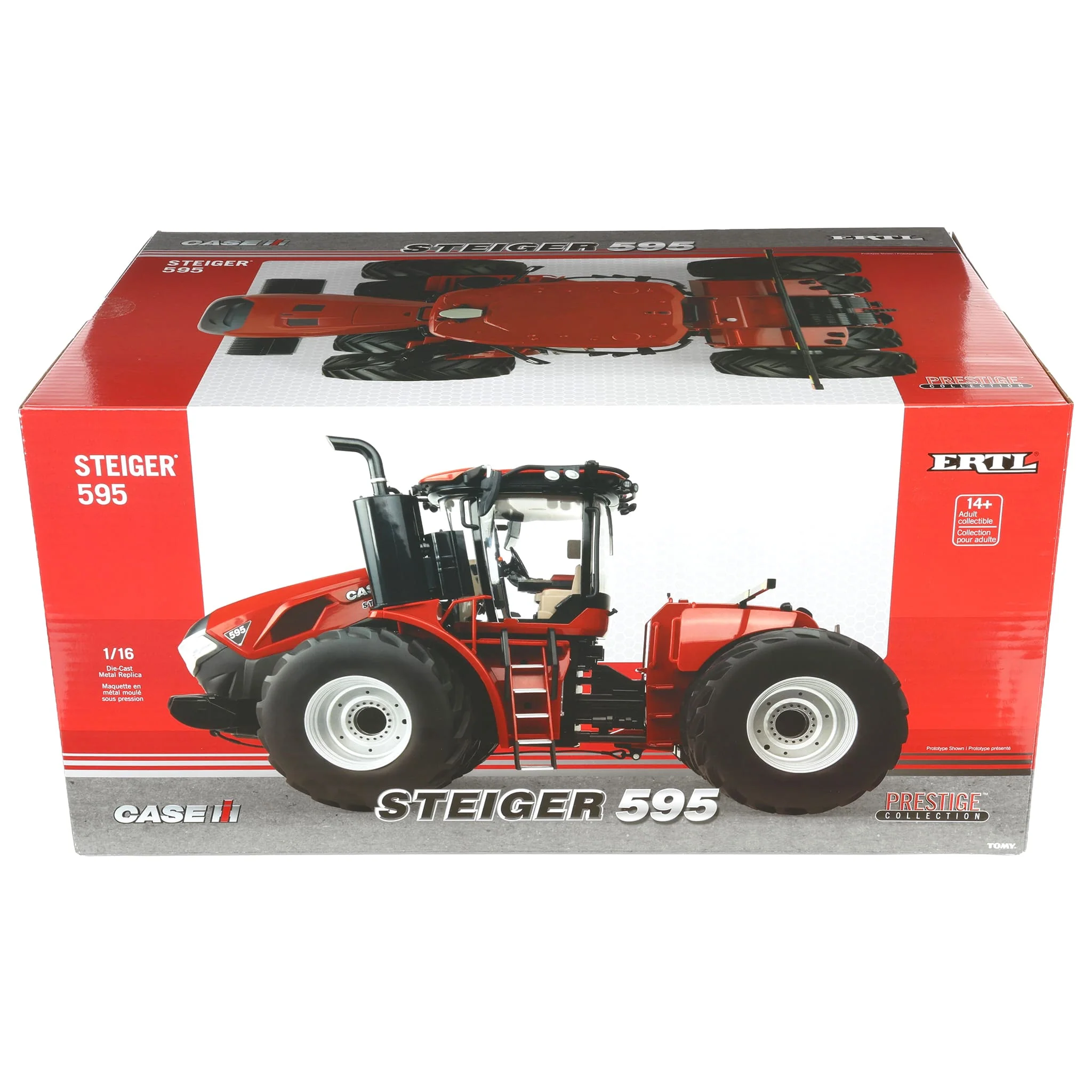 1/16 Case IH Steiger 595 Tractor with Front & Rear Duals, ERTL Prestige Collection - Image 7