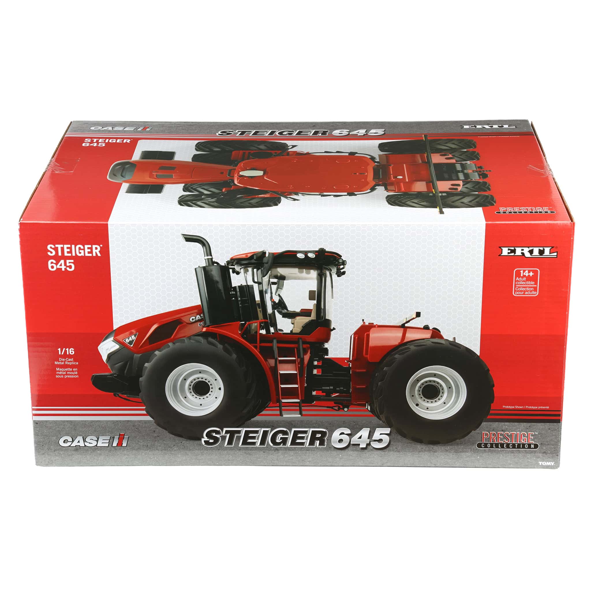 1/16 Case IH Steiger 645 Tractor with Front & Rear Duals, ERTL Prestige Collection - Image 8