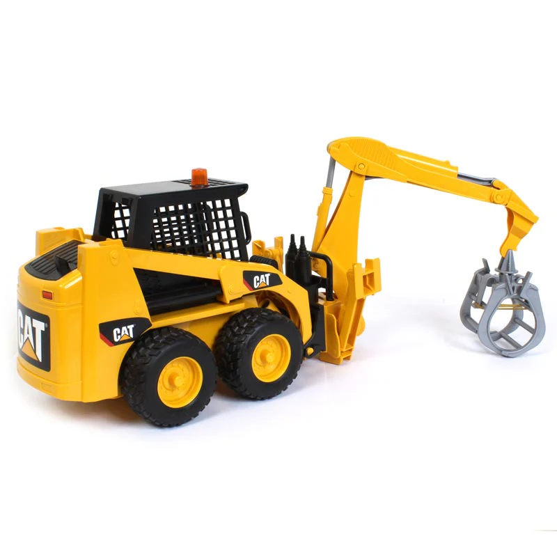 1/16 Cat Skid Steer Loader with Rear Backhoe Attachment - Image 5