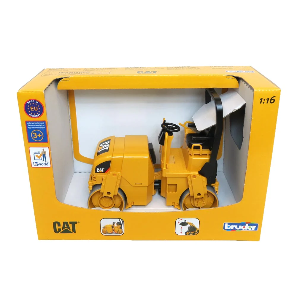 1/16 Caterpillar Asphalt Compactor by Bruder, Plastic - Image 5