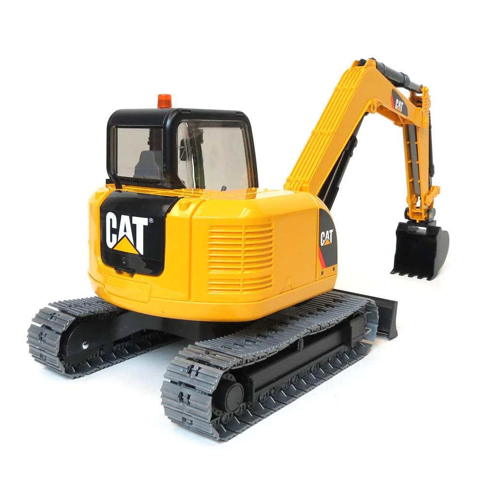 1/16 Caterpillar Mini Excavator with Construction Worker by Bruder - Image 4