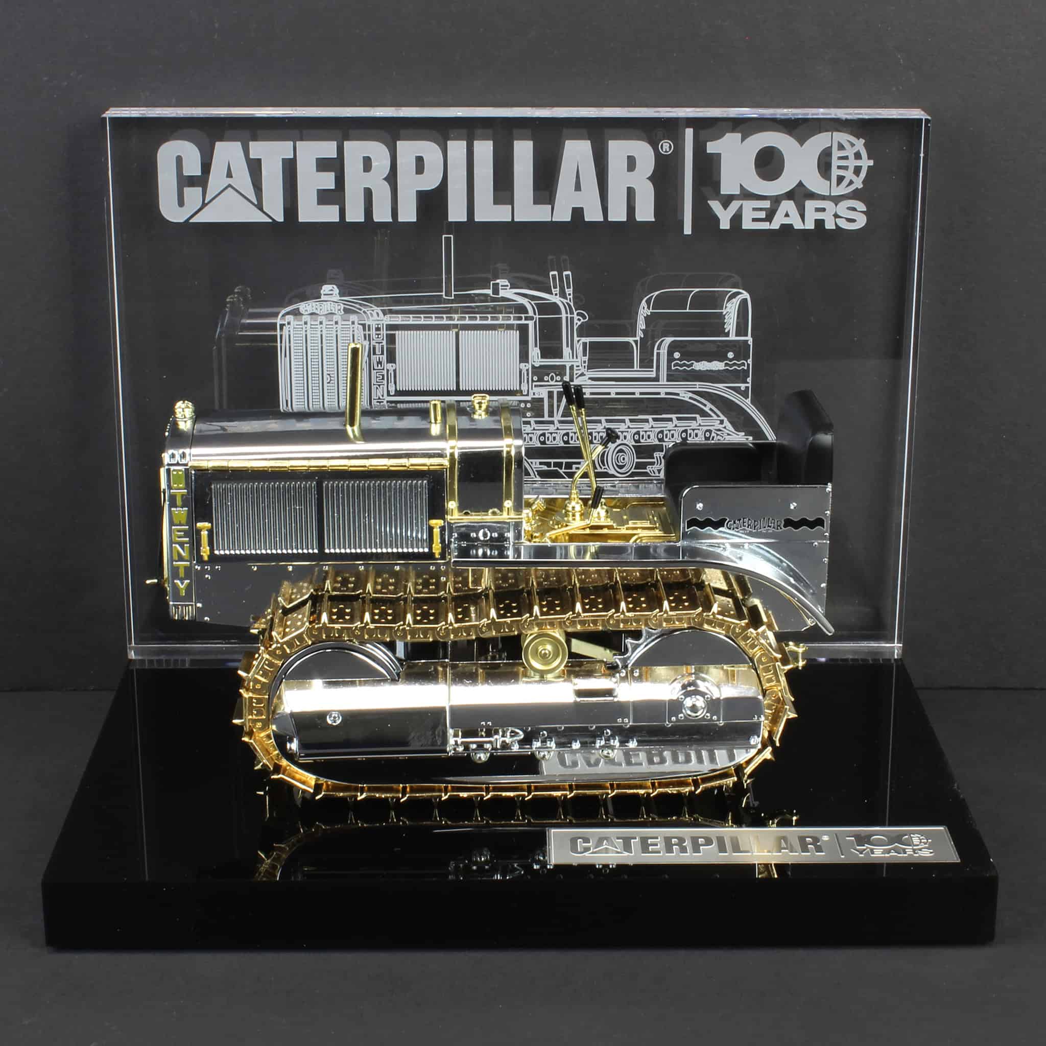 1/16 Caterpillar Twenty Crawler Tractor by Diecast Masters, CAT 100th Anniversary - Image 2