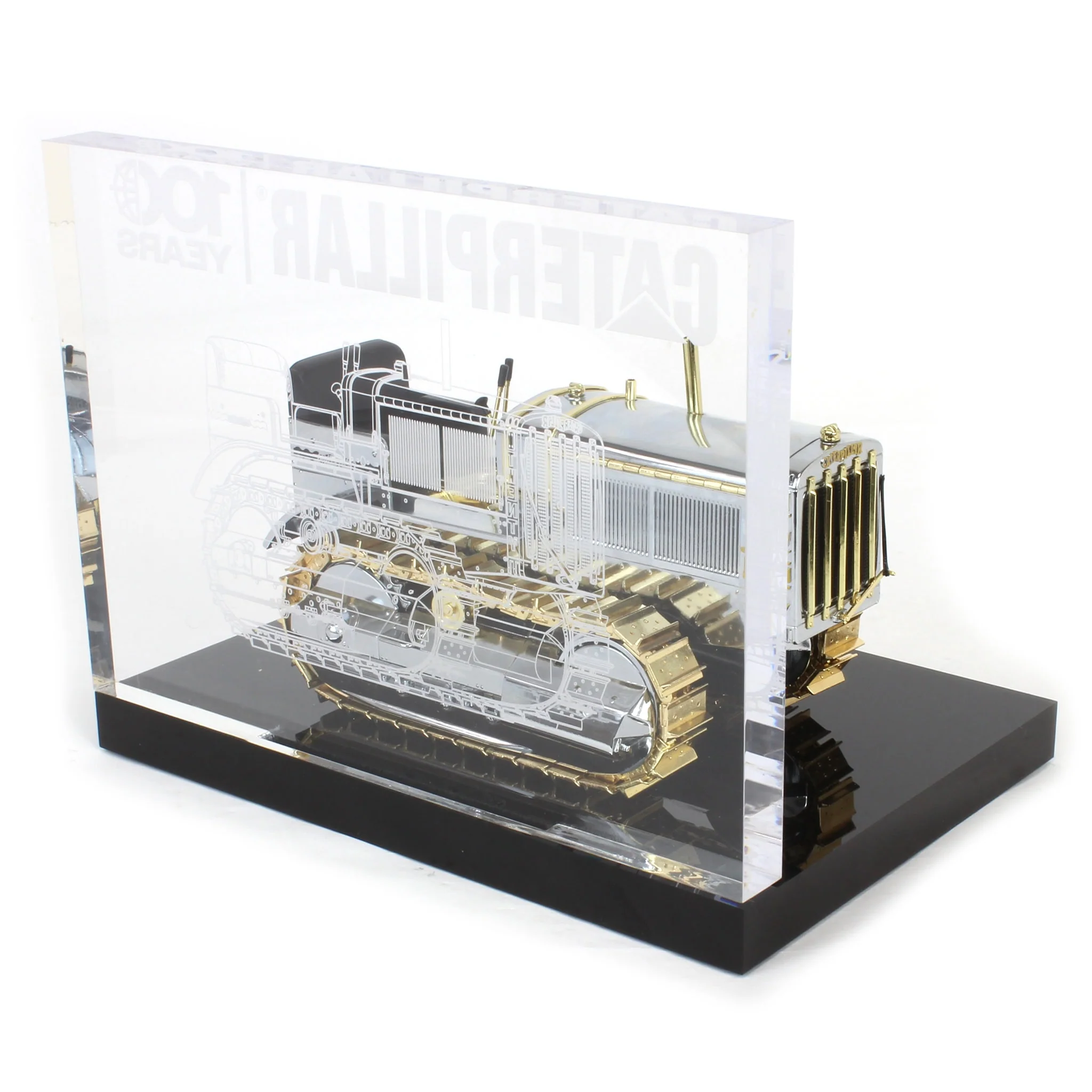 1/16 Caterpillar Twenty Crawler Tractor by Diecast Masters, CAT 100th Anniversary - Image 3