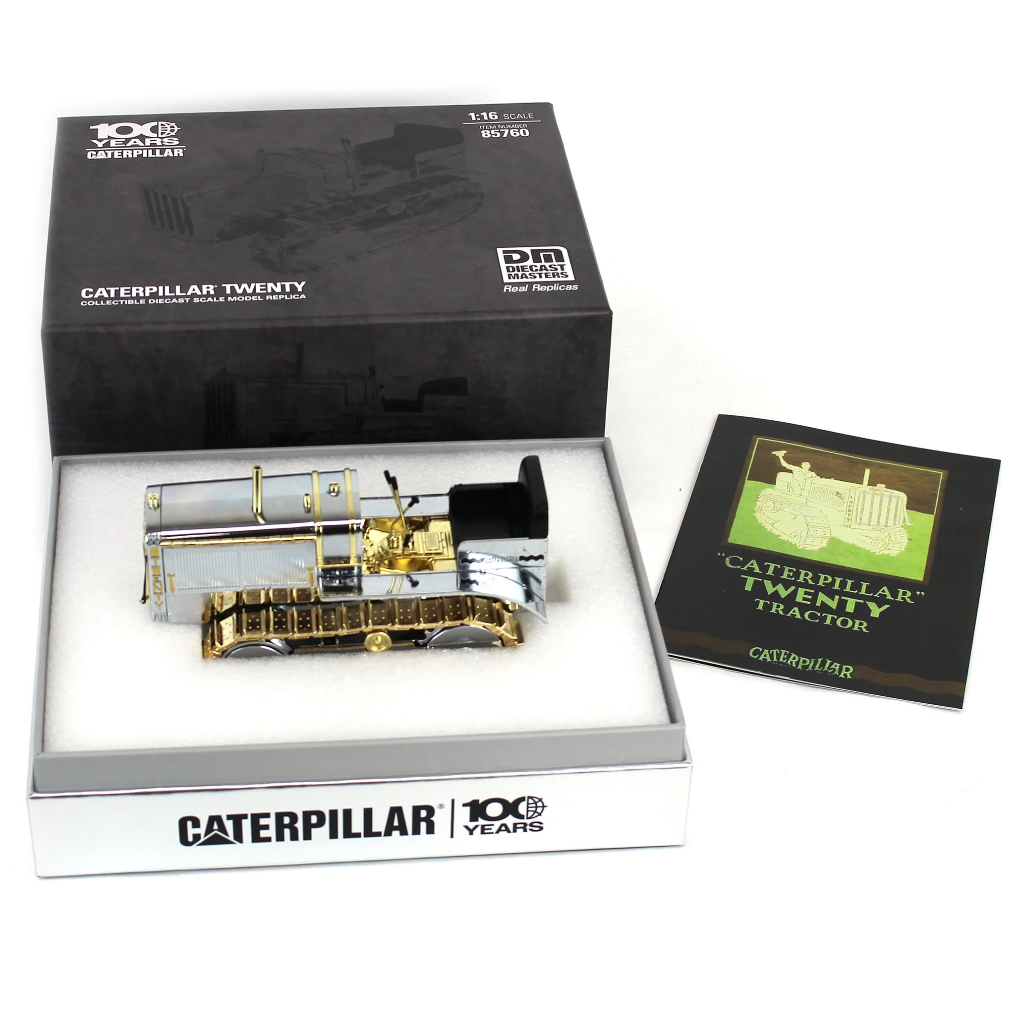 1/16 Caterpillar Twenty Crawler Tractor by Diecast Masters, CAT 100th Anniversary - Image 7