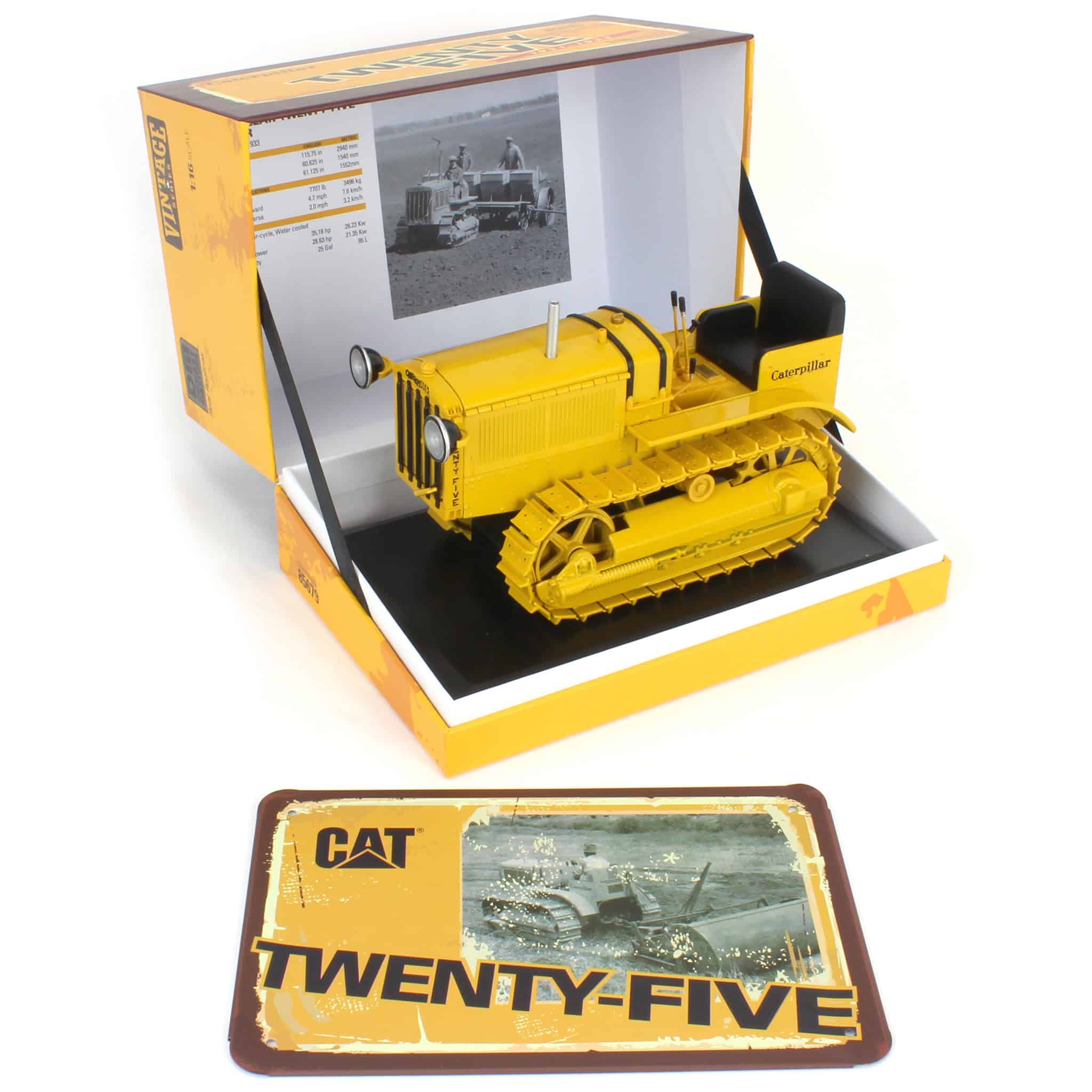 1/16 Caterpillar Twenty-Five Crawler Tractor by Diecast Masters - Image 11