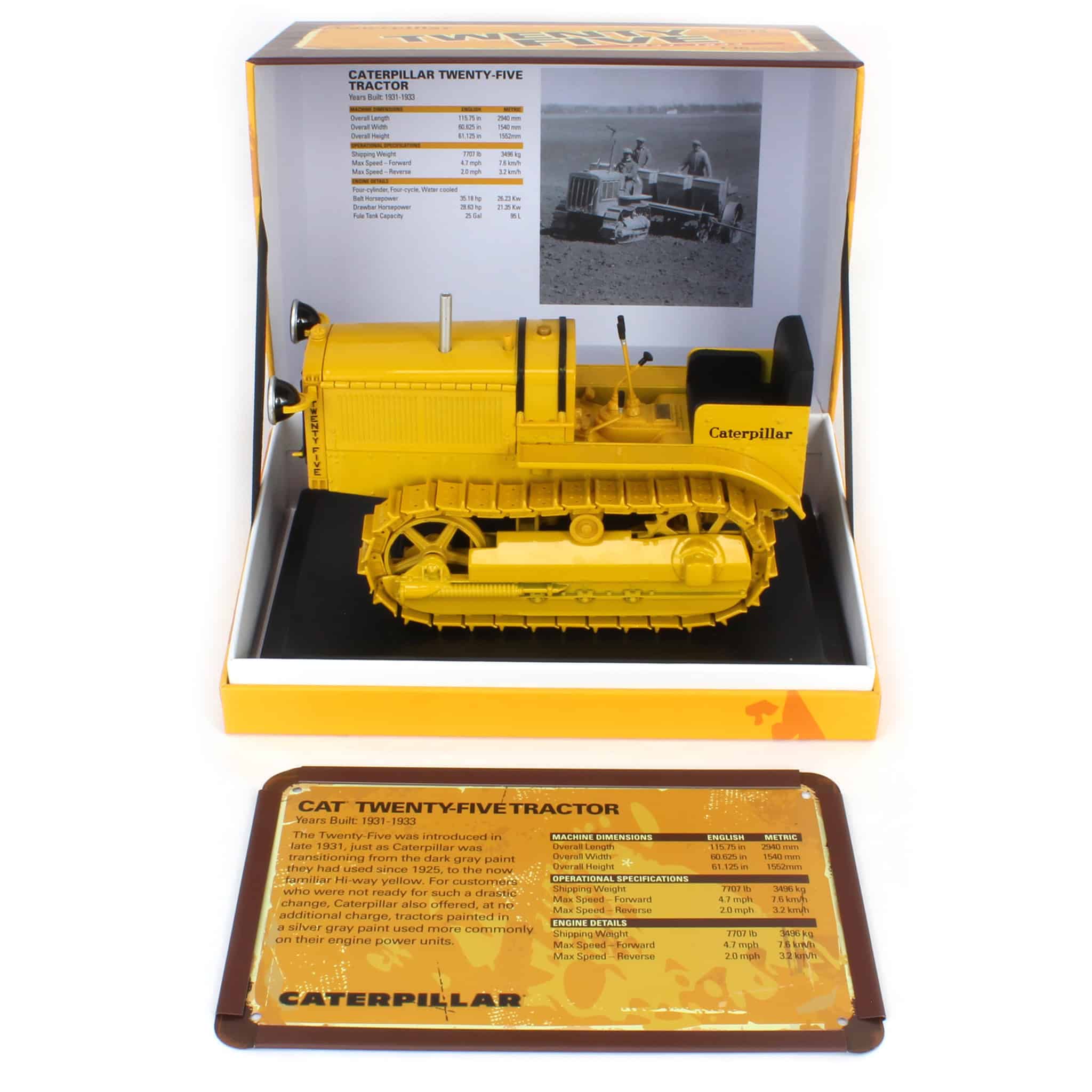 1/16 Caterpillar Twenty-Five Crawler Tractor by Diecast Masters - Image 12