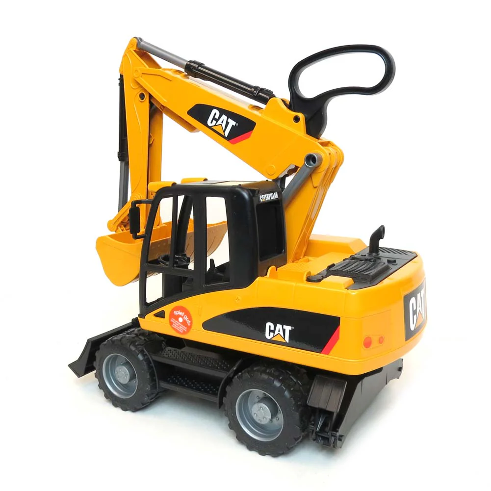 1/16 Caterpillar Wheel Excavator (Plastic) by Bruder - Image 3
