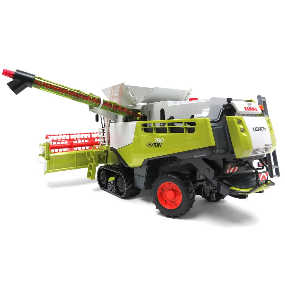 1/16 Claas Lexion 780 Terra Trac Combine with Header & Transporter by Bruder - Image 5