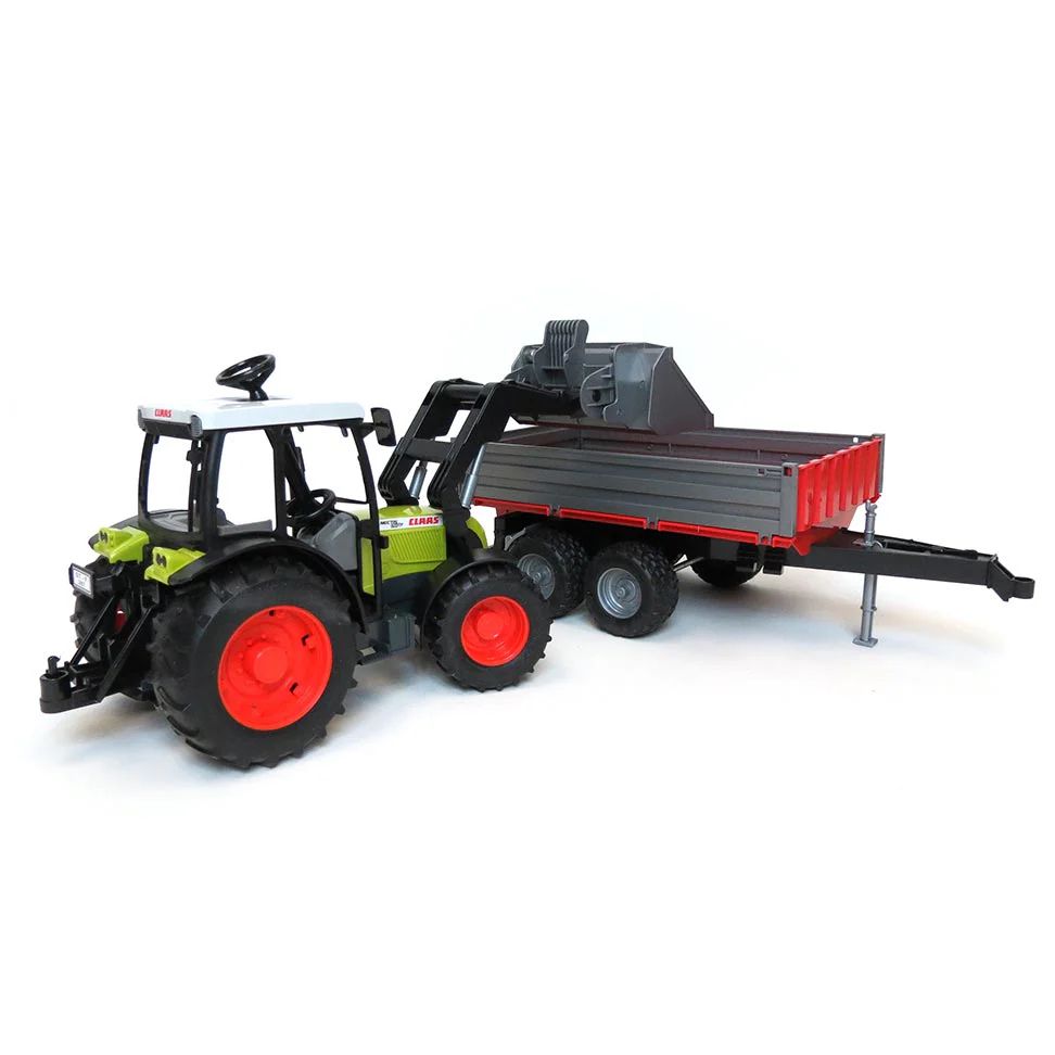 1/16 Claas Nectis 267 F with Frontloader and Trailer - Image 2