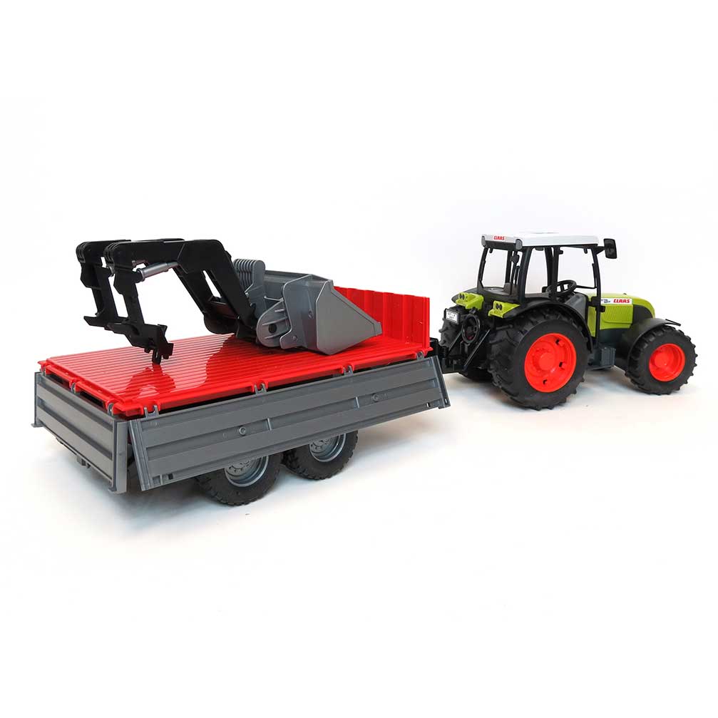 1/16 Claas Nectis 267 F with Frontloader and Trailer - Image 4