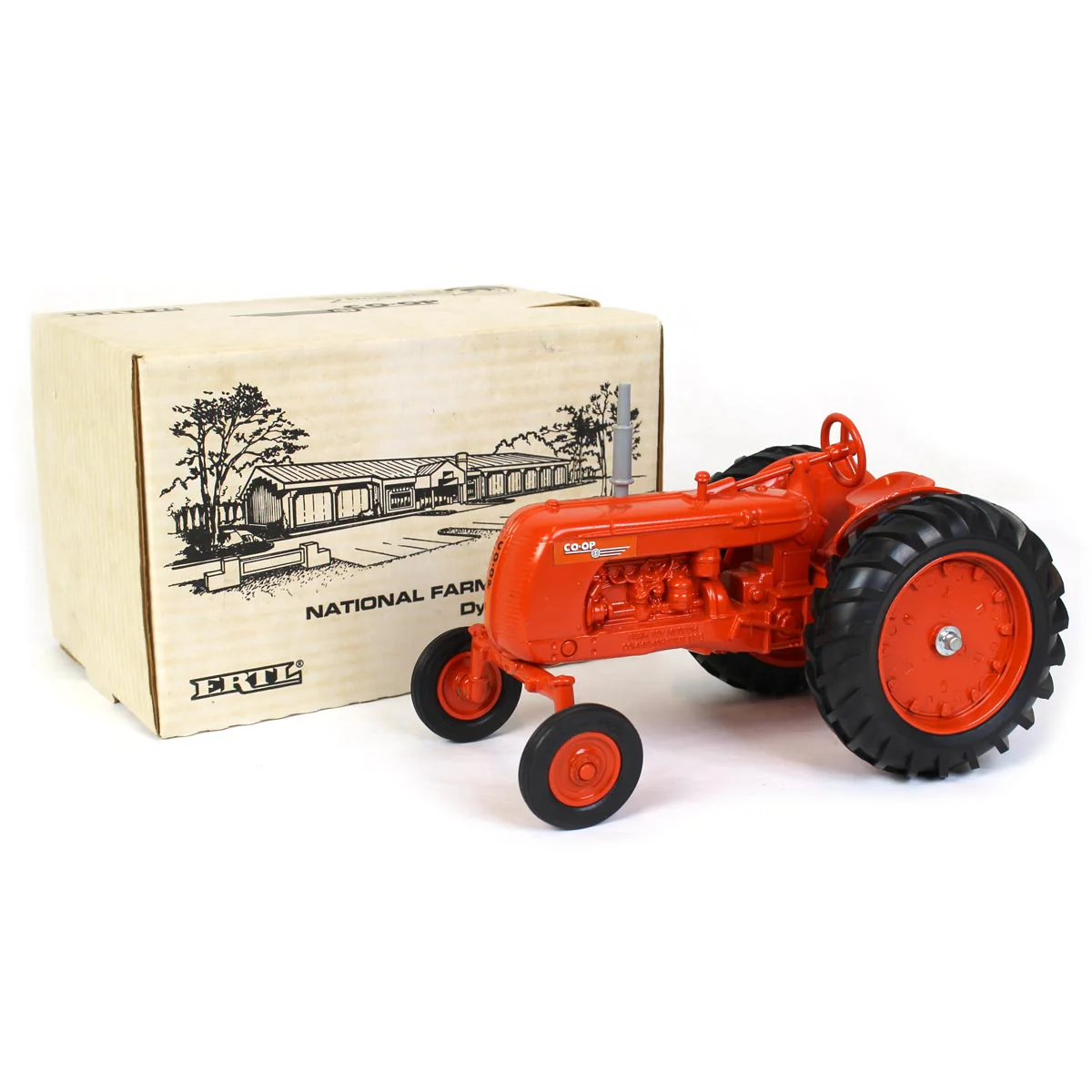 1/16 CO-OP E5 Tractor by ERTL, 1988 National Farm Toy Museum