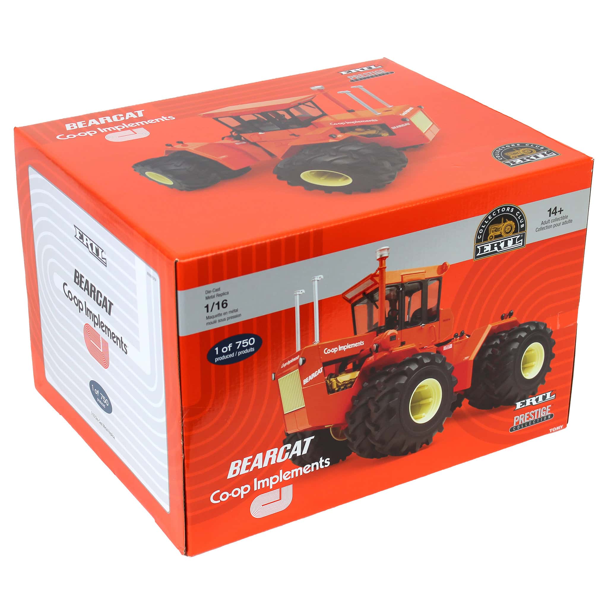 1/16 Co-op Implements Bearcat Tractor, ERTL Collectors Club 1 of 750, Prestige Collection - Image 8