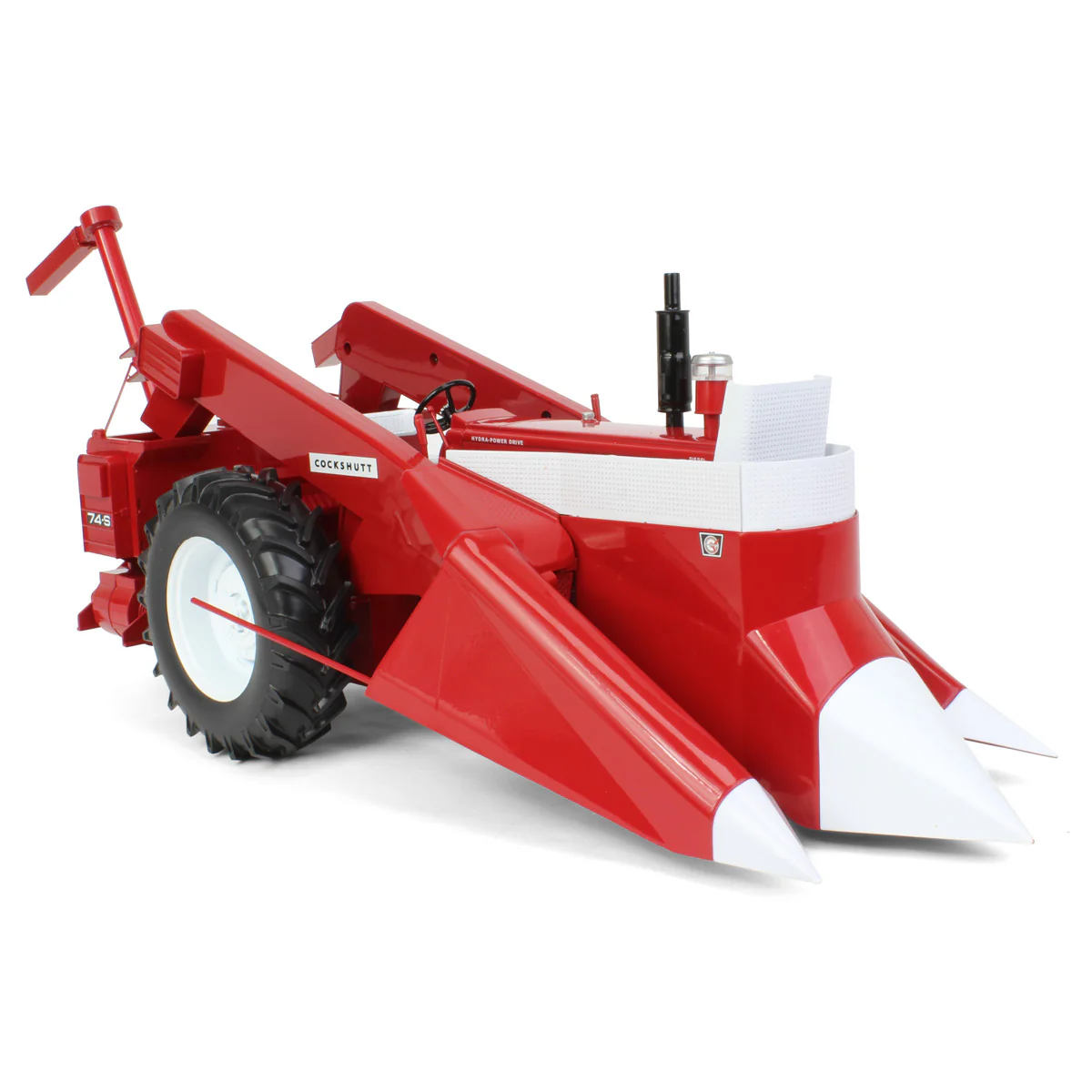 1/16 Cockshutt 1650 Tractor with 2 Row Picker & Sheller by SpecCast, 2024 Heartland Toy Show - Image 2
